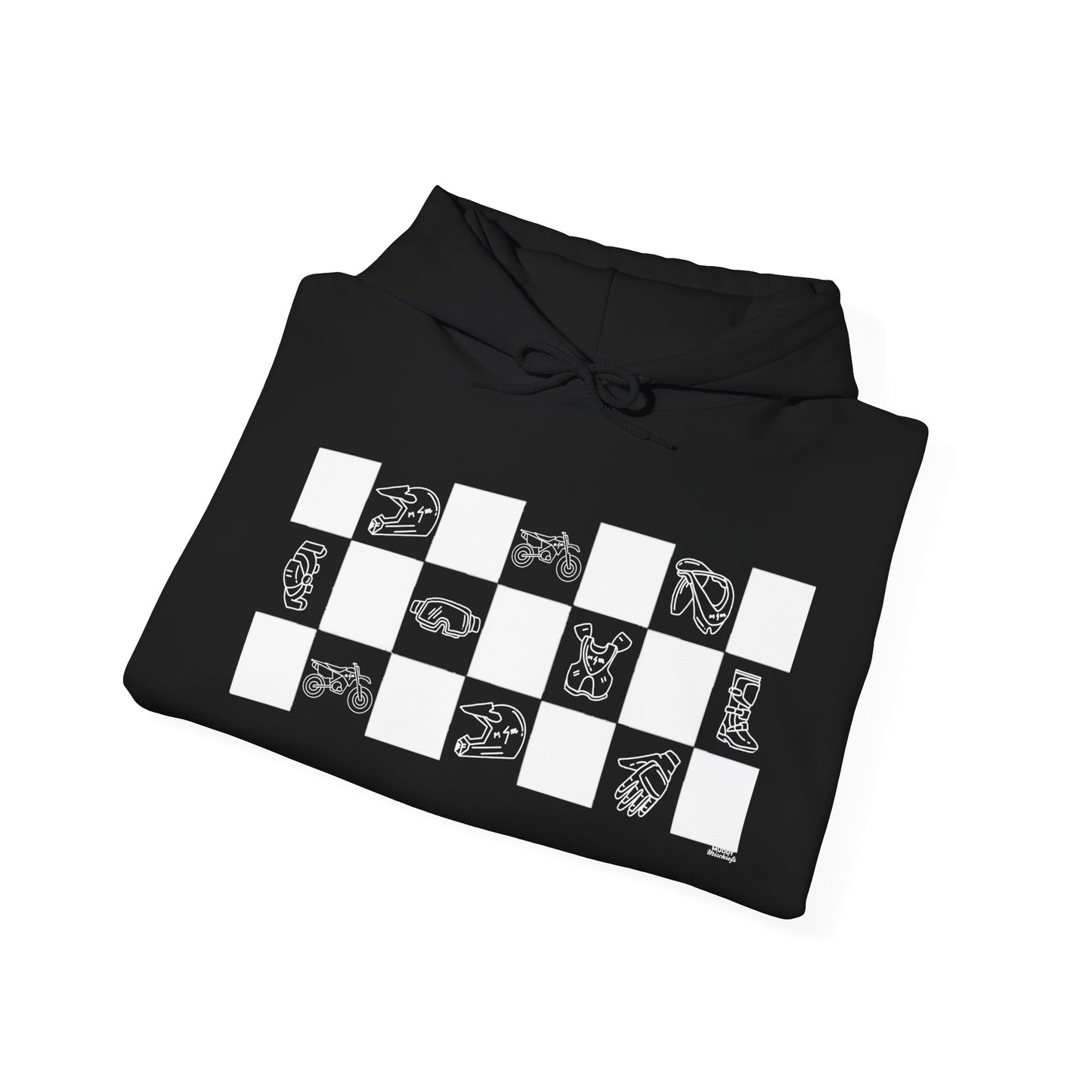 Lined Up & Winning | Adult Motocross Hoodie