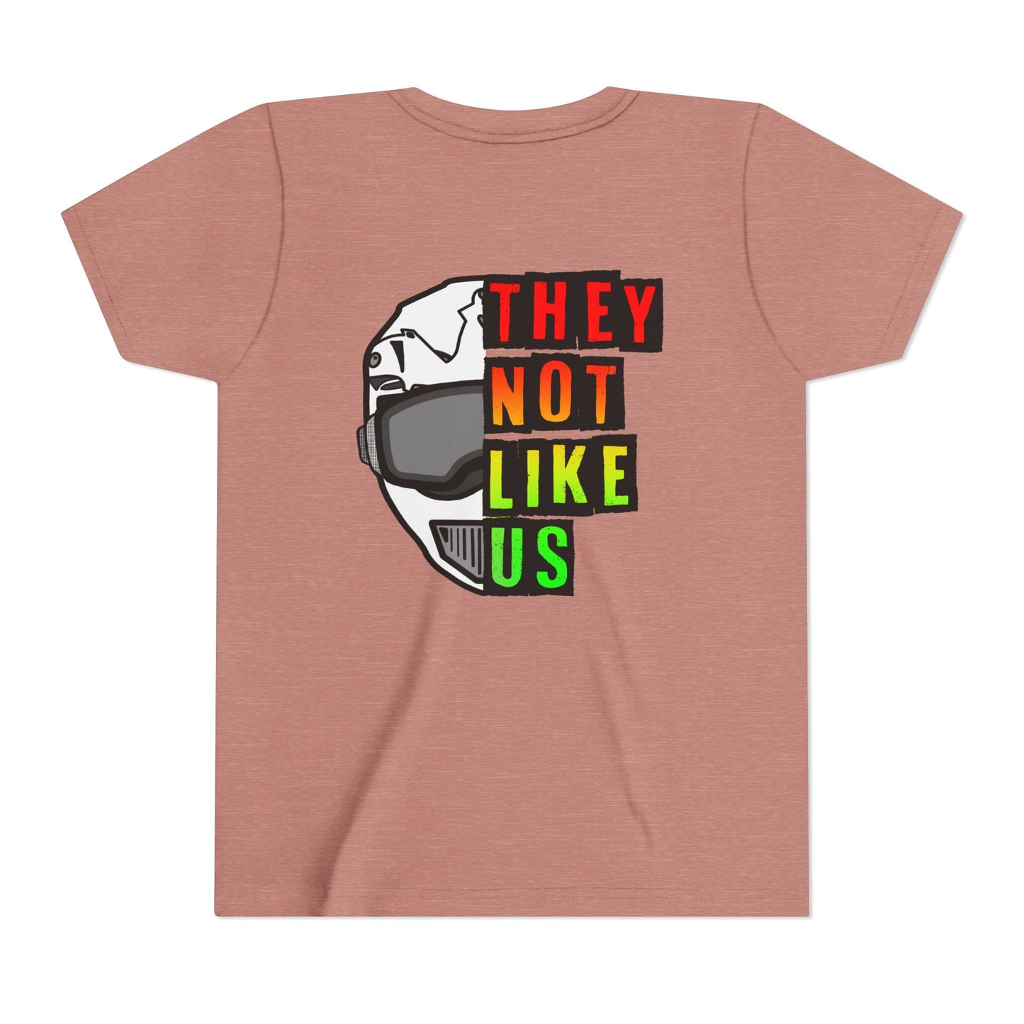 They Not Like Us Moto - Rasta | Youth Juneteenth Motocross Tee