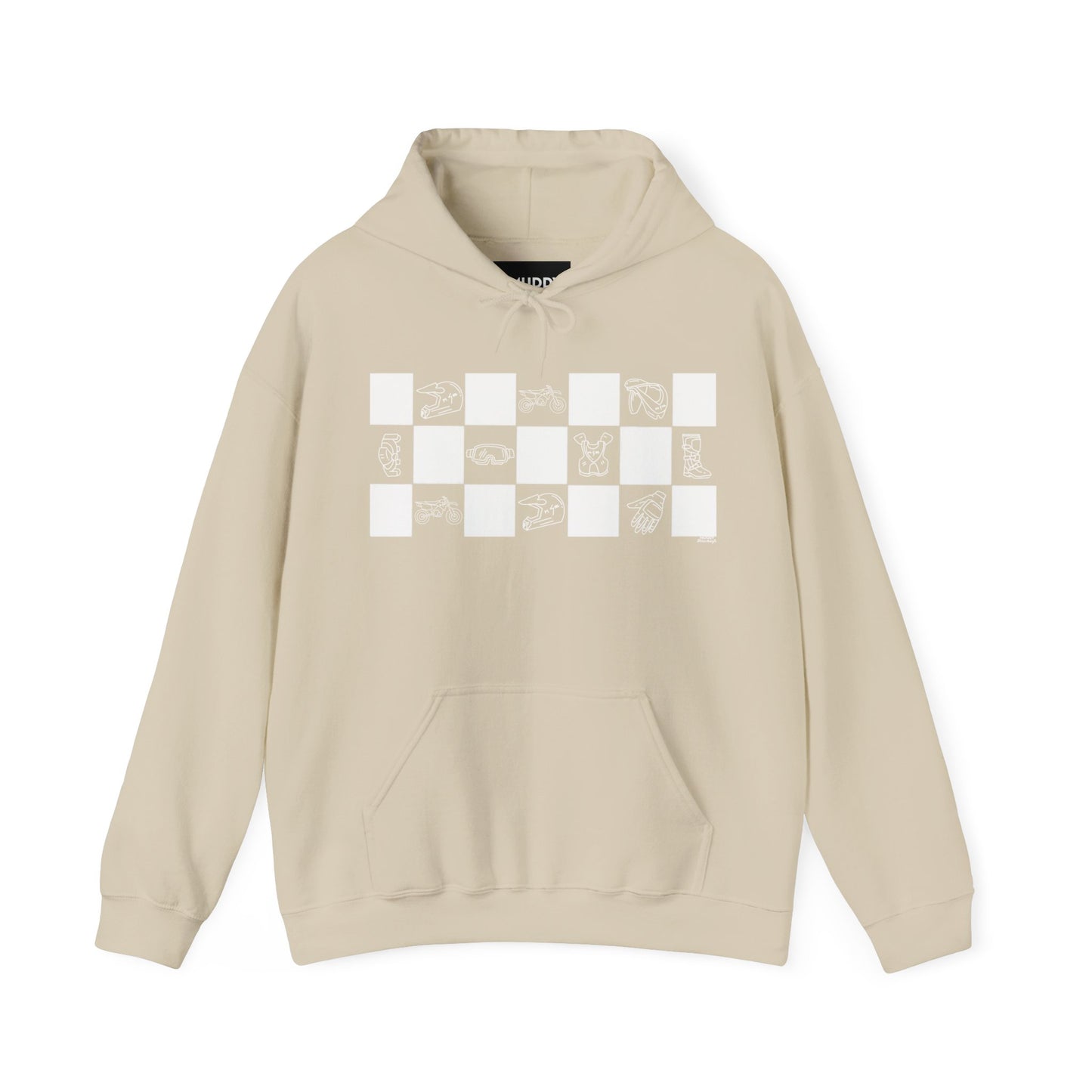 Lined Up & Winning | Adult Motocross Hoodie