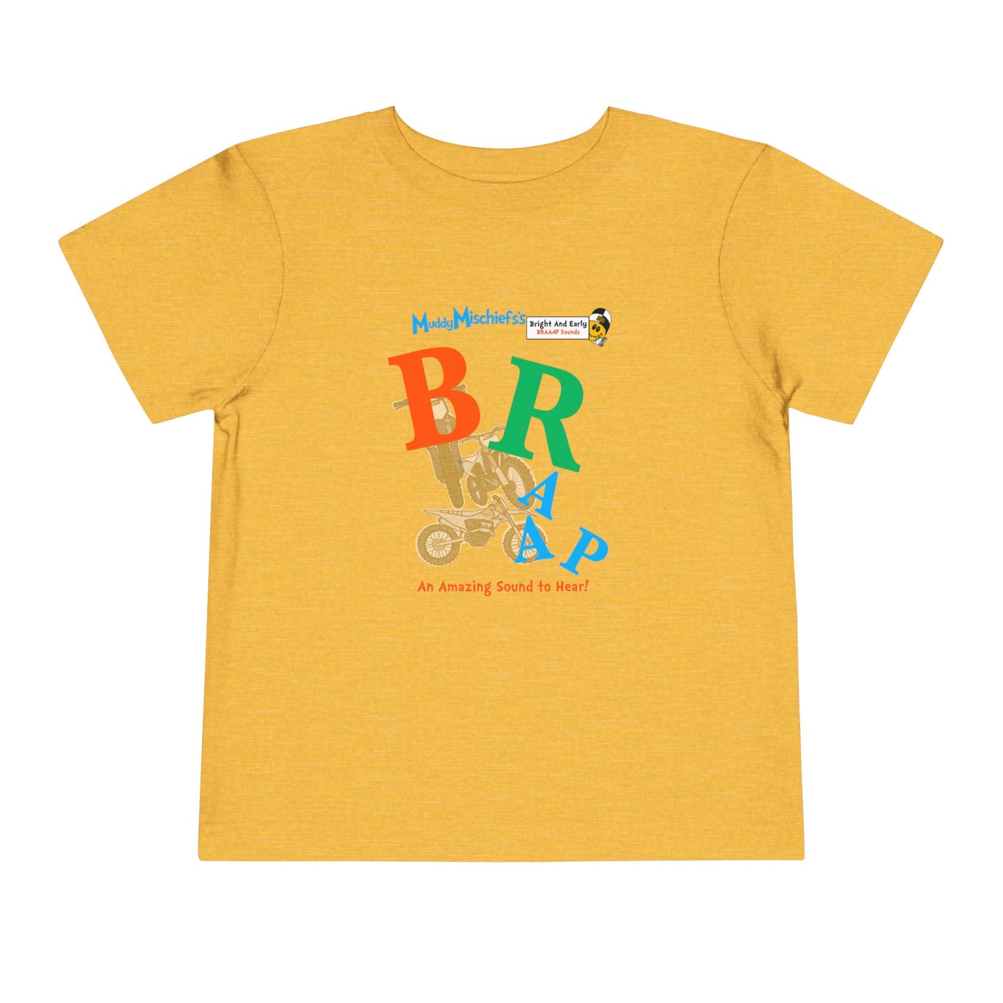 BRAAAPhabet | Toddler Motocross Tee