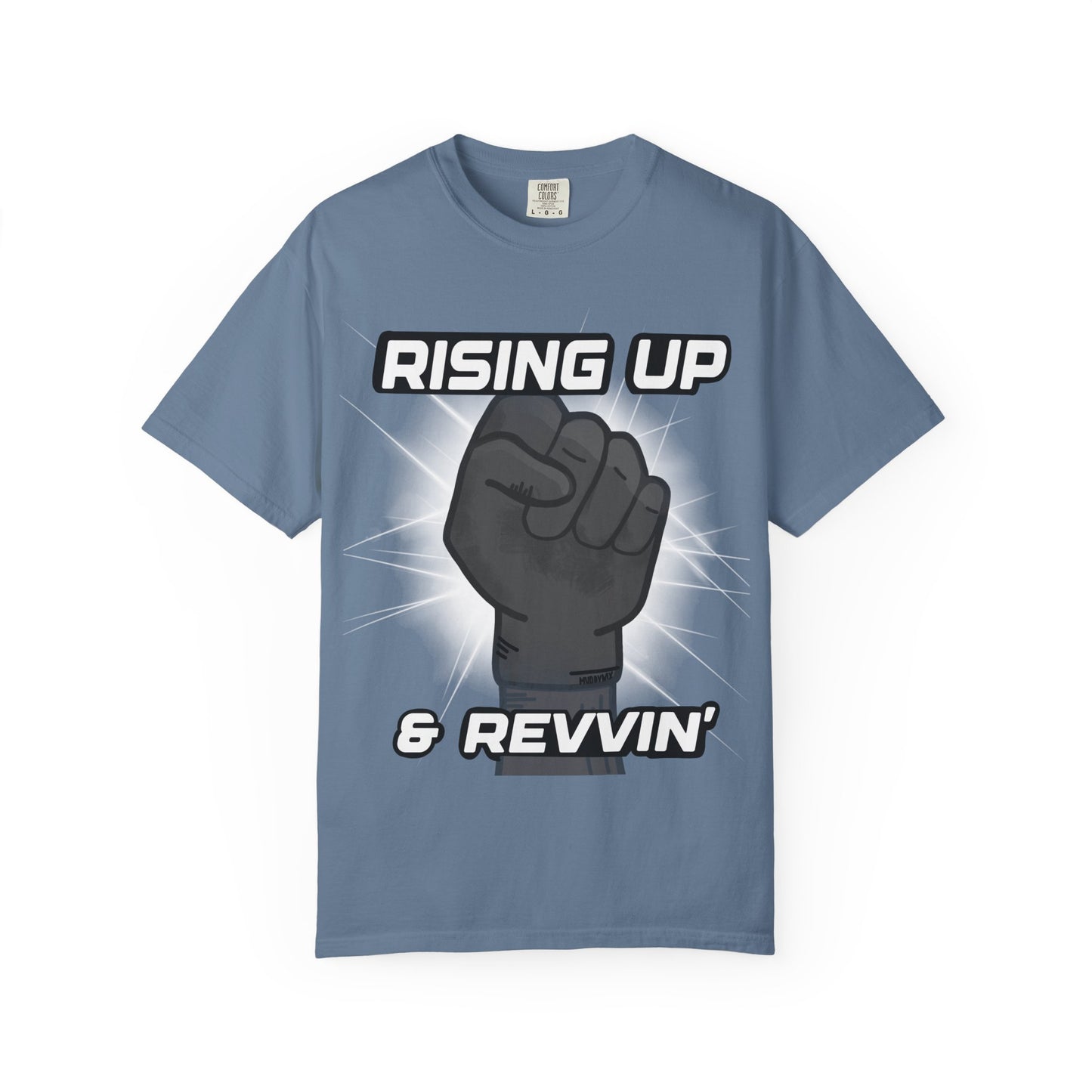 Rising up & Revvin’ | Adult Juneteenth Motocross Tee