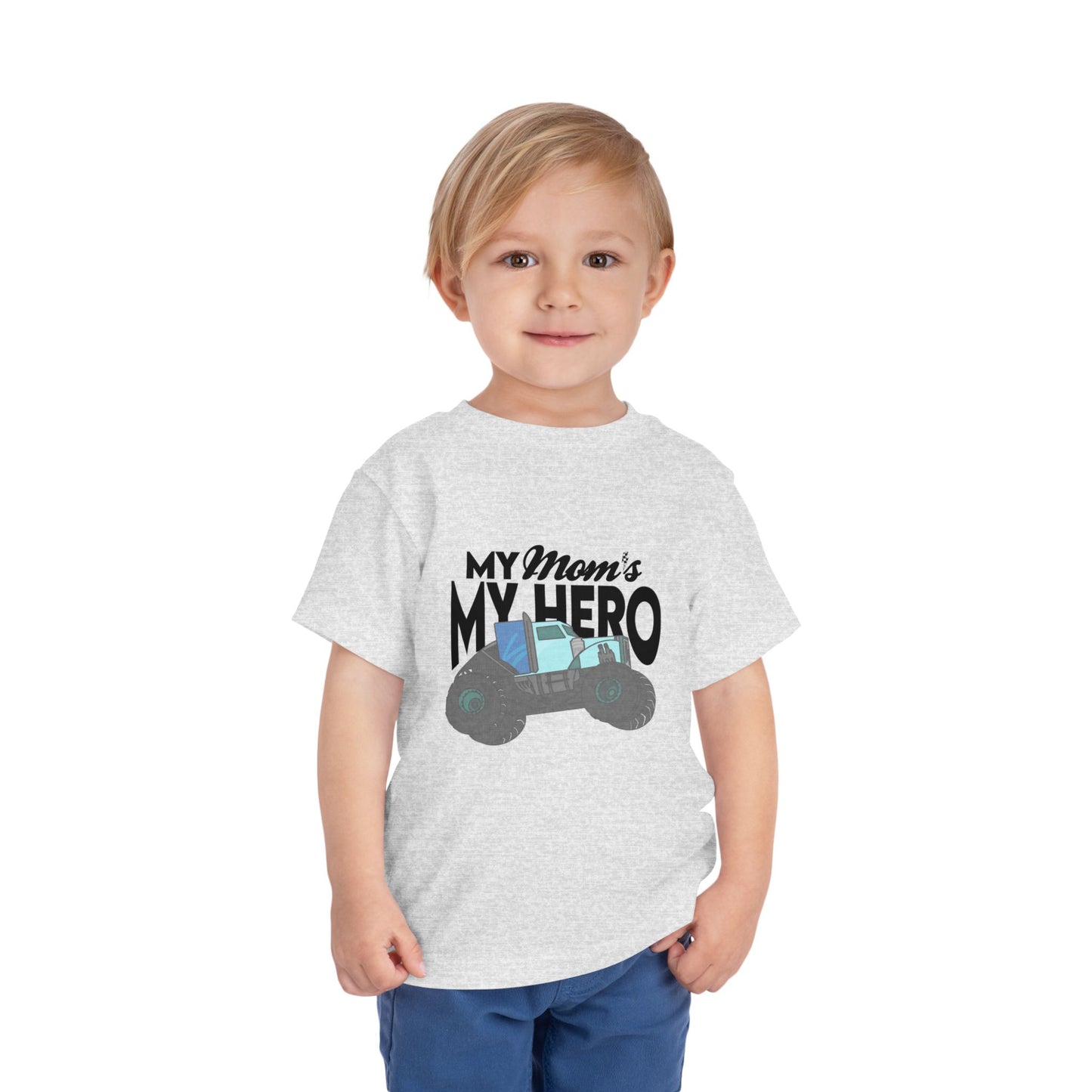 My Mom’s My Hero | Toddler Monster Truck Tee