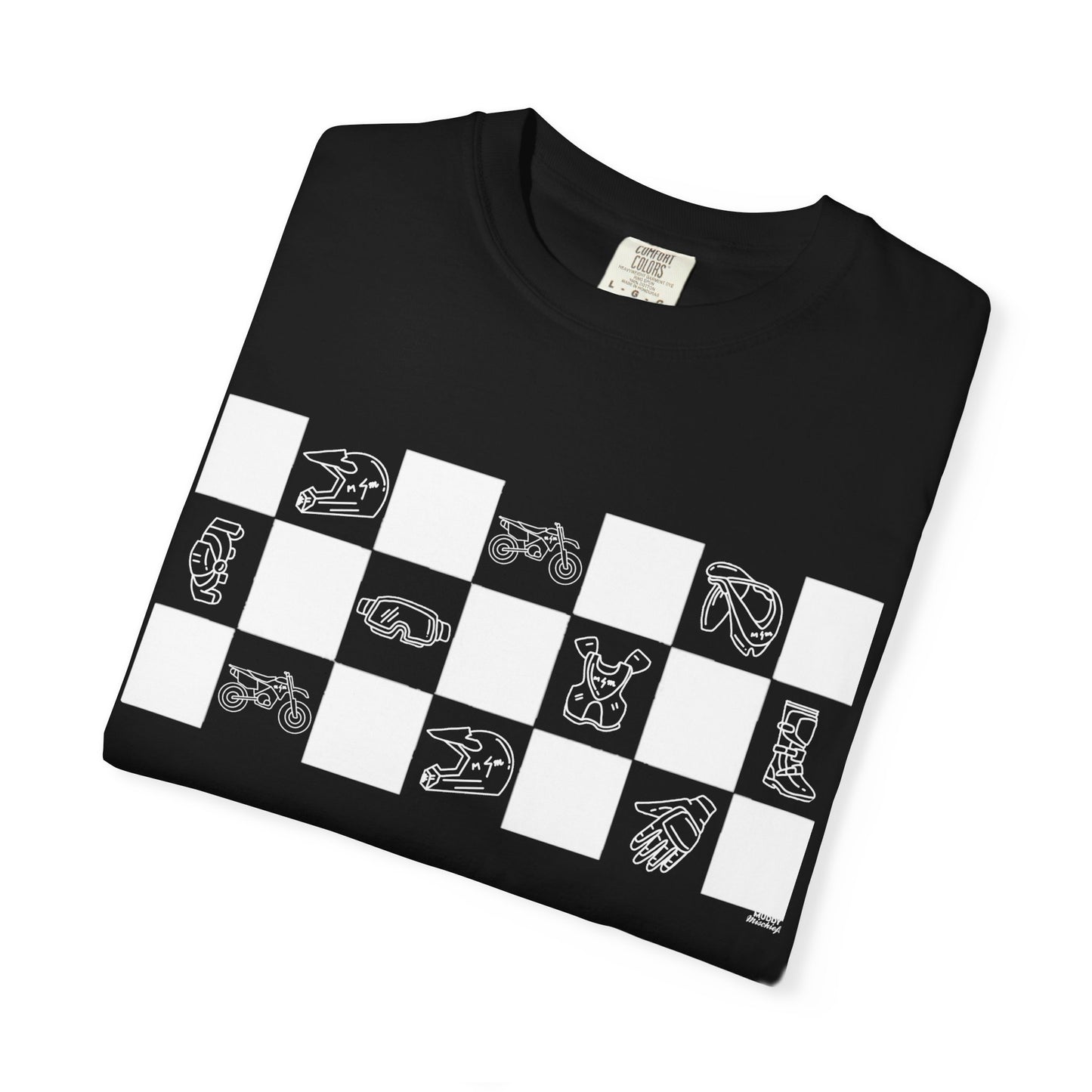 Lined Up & Winning | Adult Motocross Tee