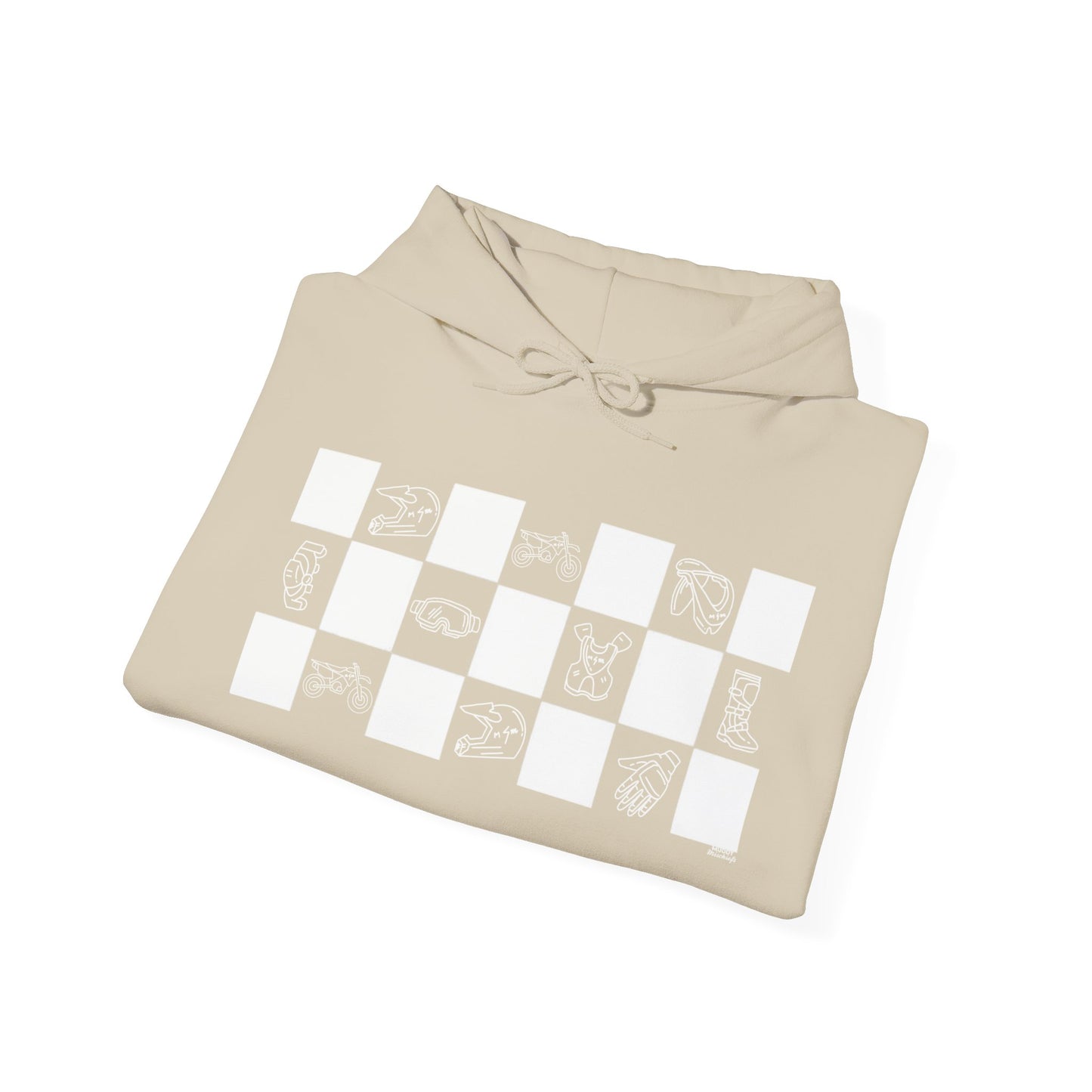 Lined Up & Winning | Adult Motocross Hoodie