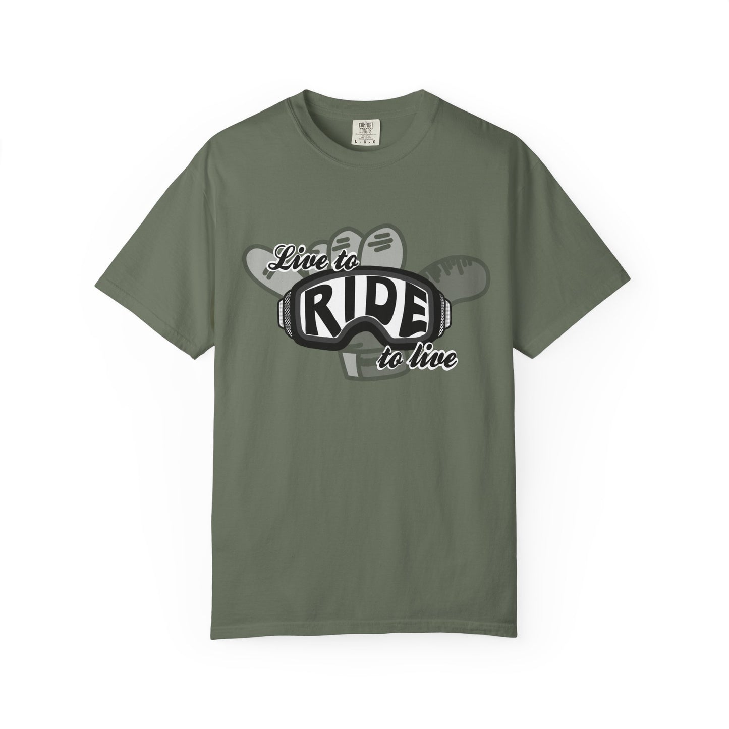 Live to Ride Shaka | Adult Motocross Tee