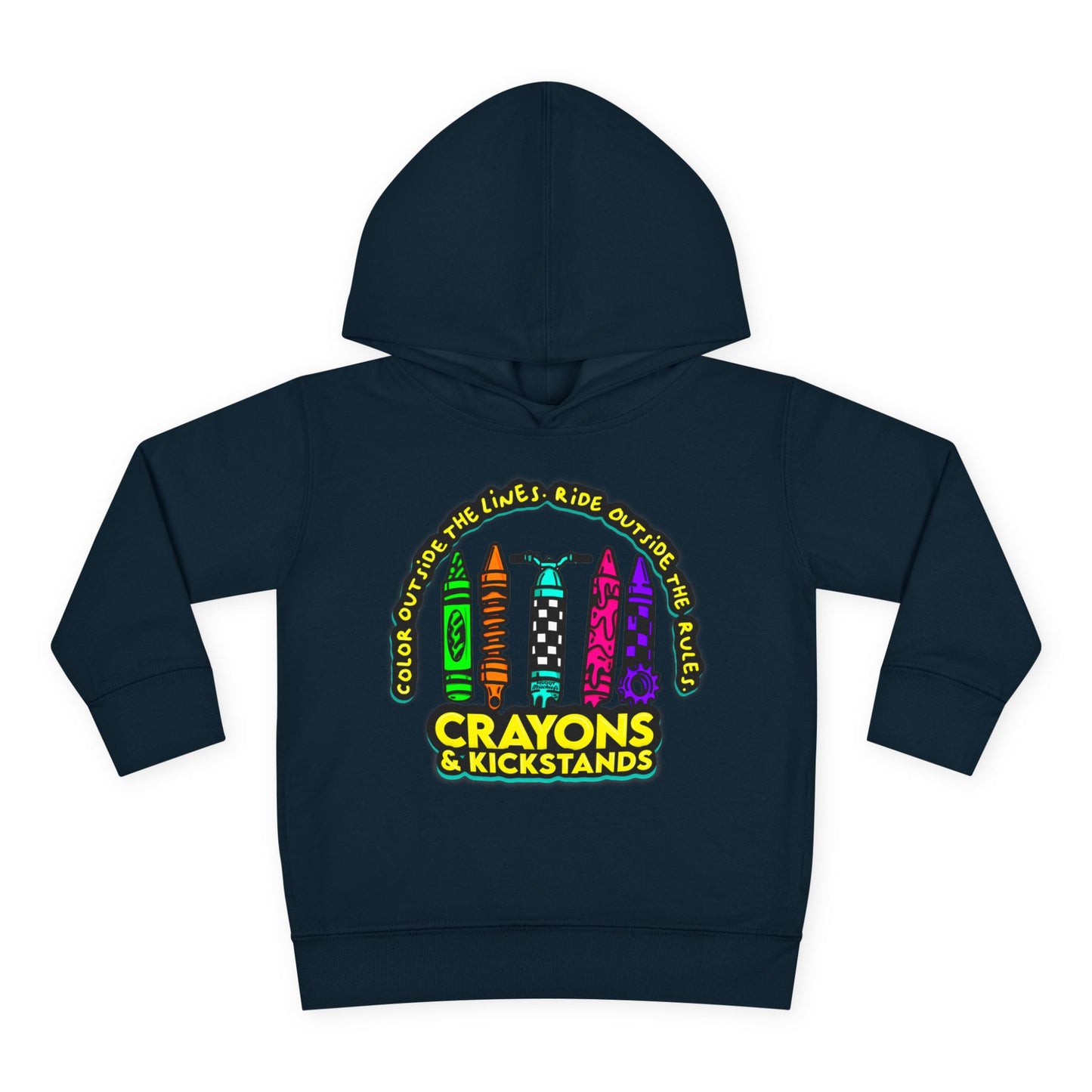 Crayons & Kickstands | Toddler Motocross Hoodie
