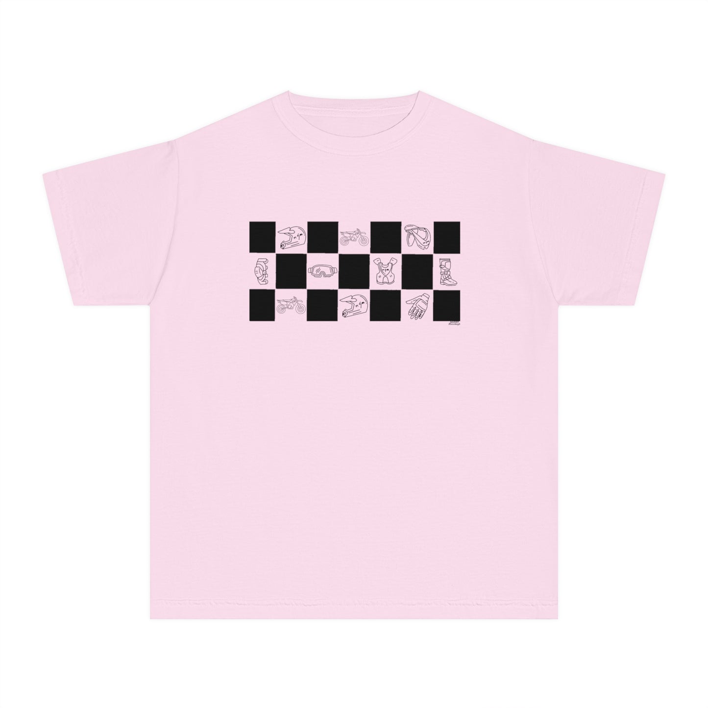 Lined Up & Winning | Youth Motocross Tee