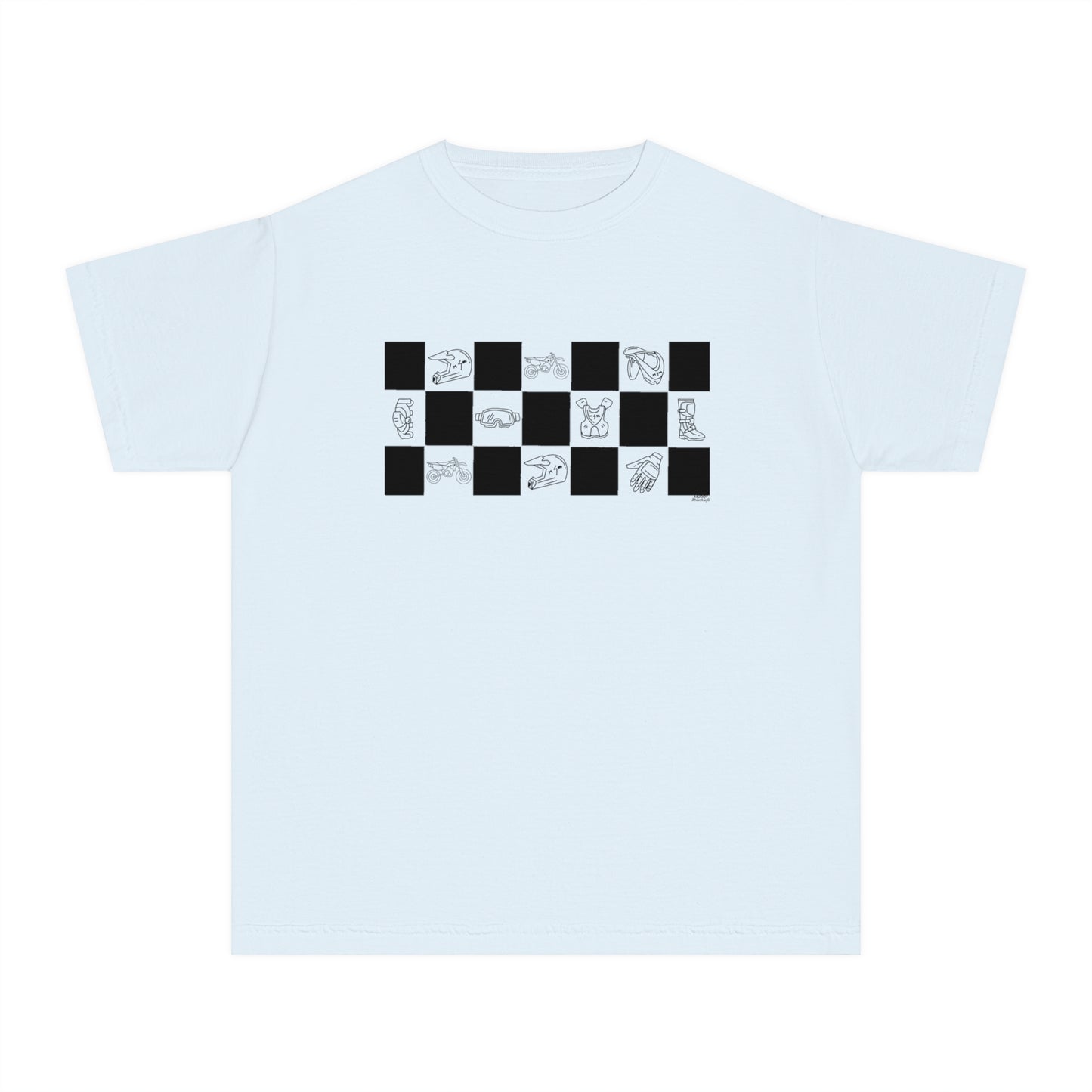 Lined Up & Winning | Youth Motocross Tee