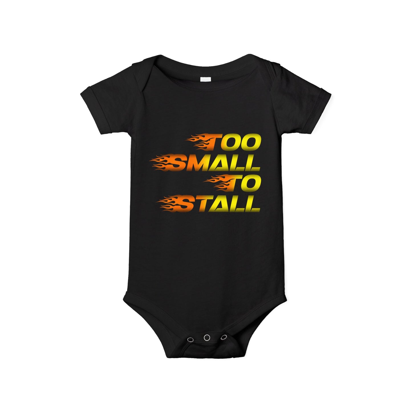 Too Small to Stall | Infant Bodysuit Motocross Onesie