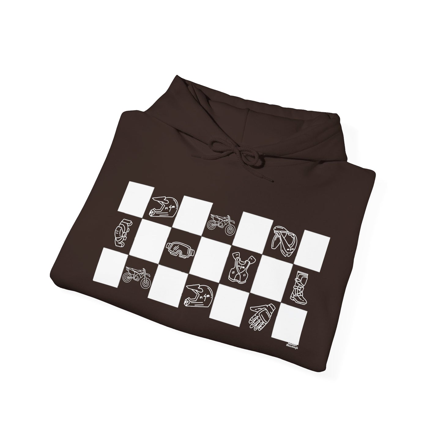 Lined Up & Winning | Adult Motocross Hoodie
