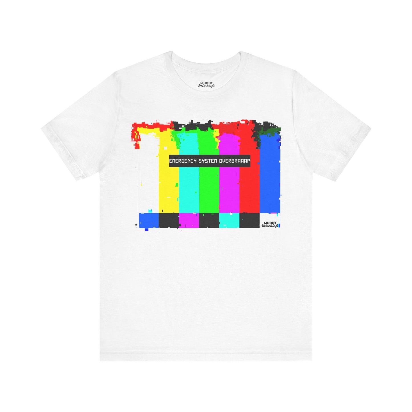 Emergency System Overbraaaap | Adult Motocross Tee