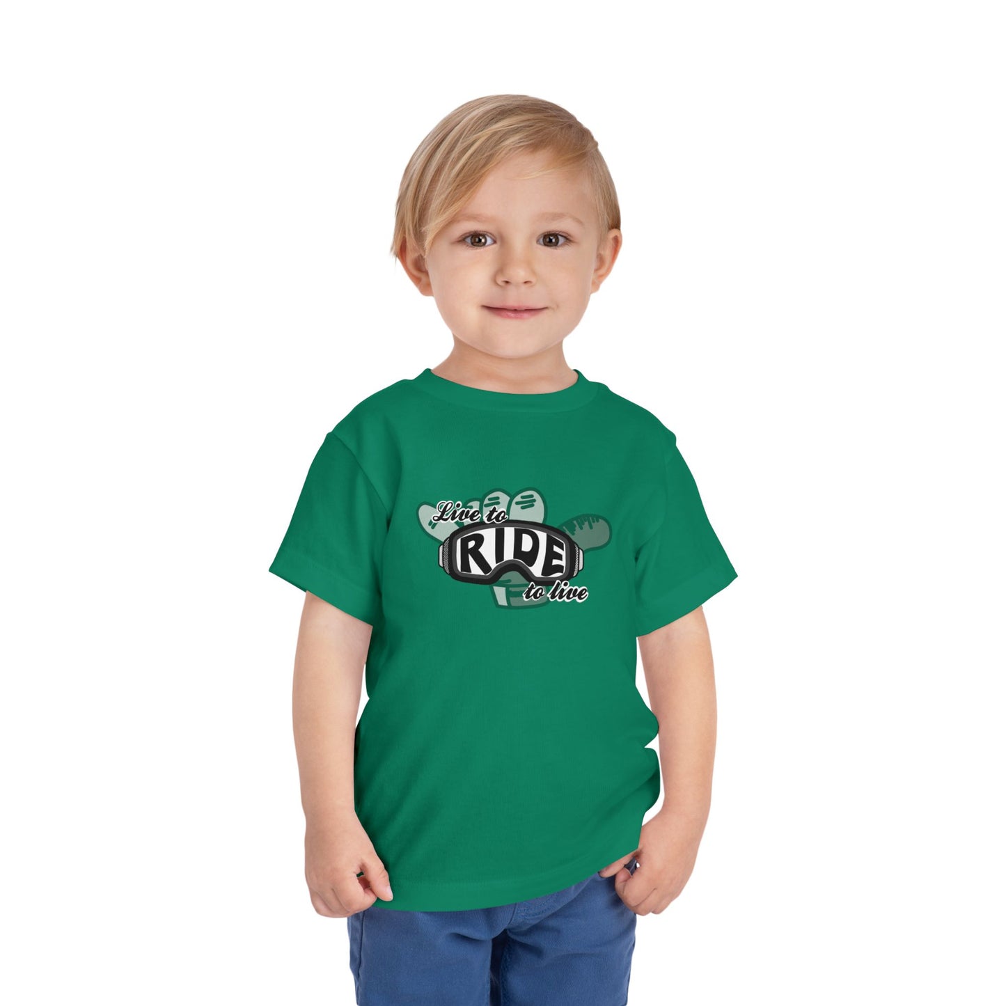 Live to Ride Shaka Goggles | Toddler Motocross Tee