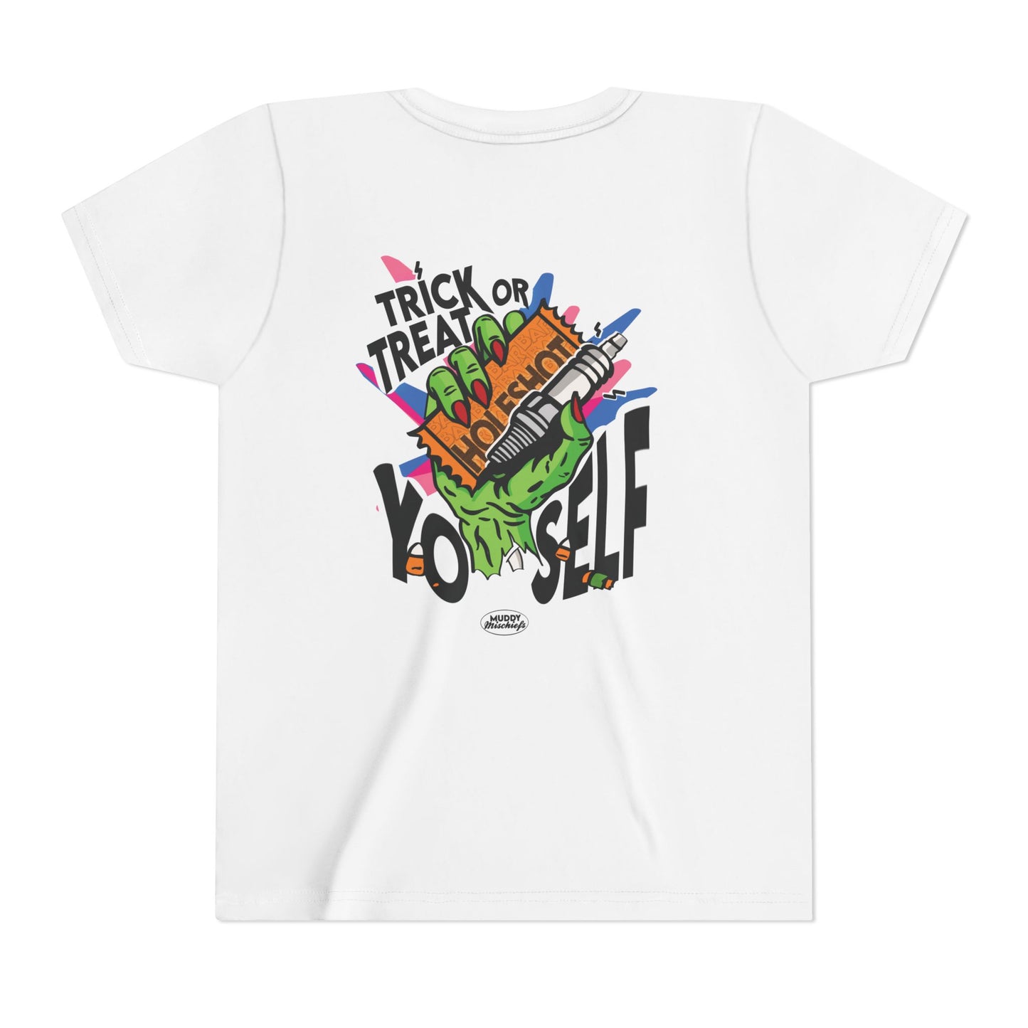 Trick or Treat Yo’self | Youth Halloween Motocross Tee