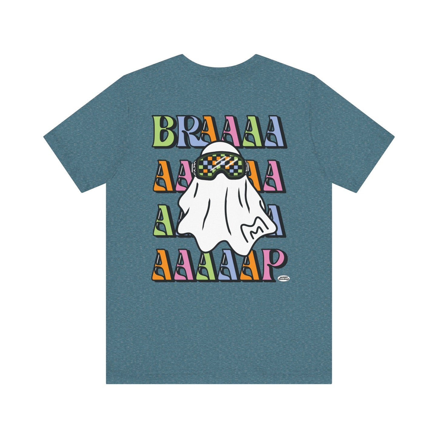Google Ghosté | Unisex Adult Halloween Motocross Tee