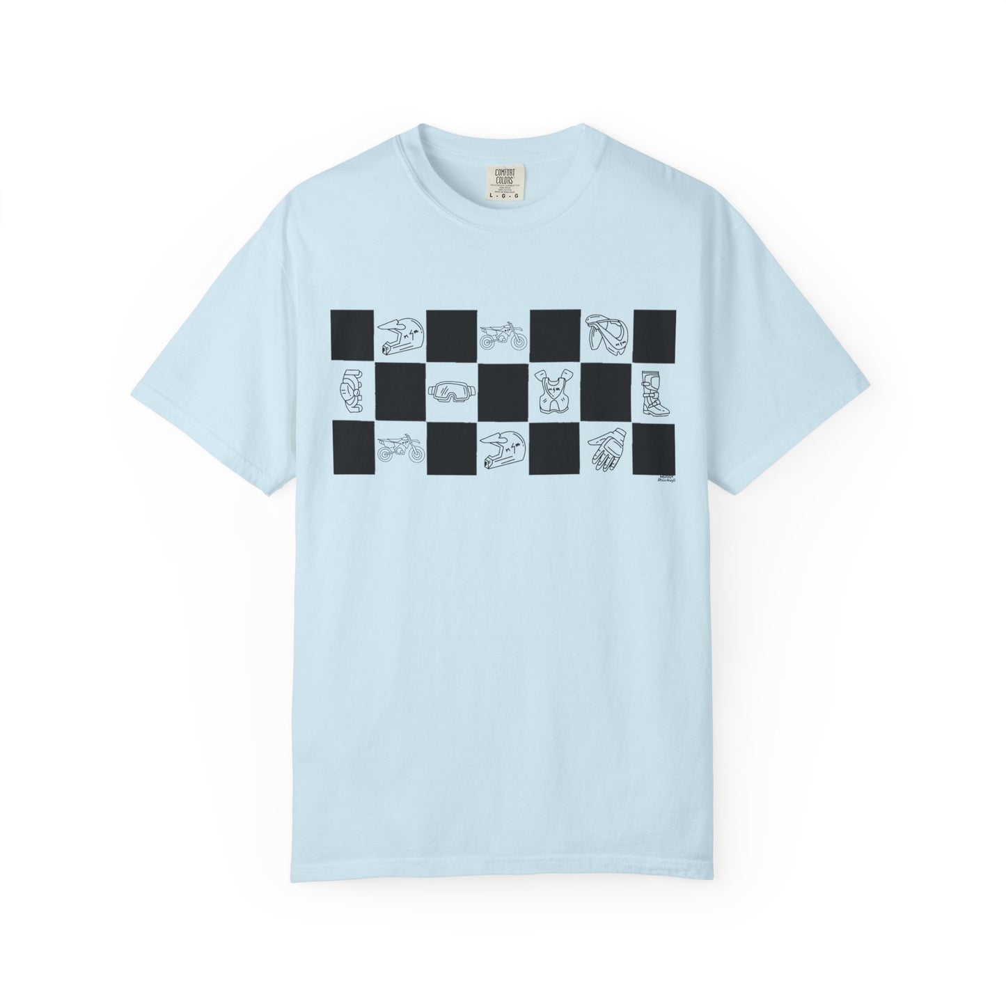 Lined Up & Winning | Adult Motocross Tee