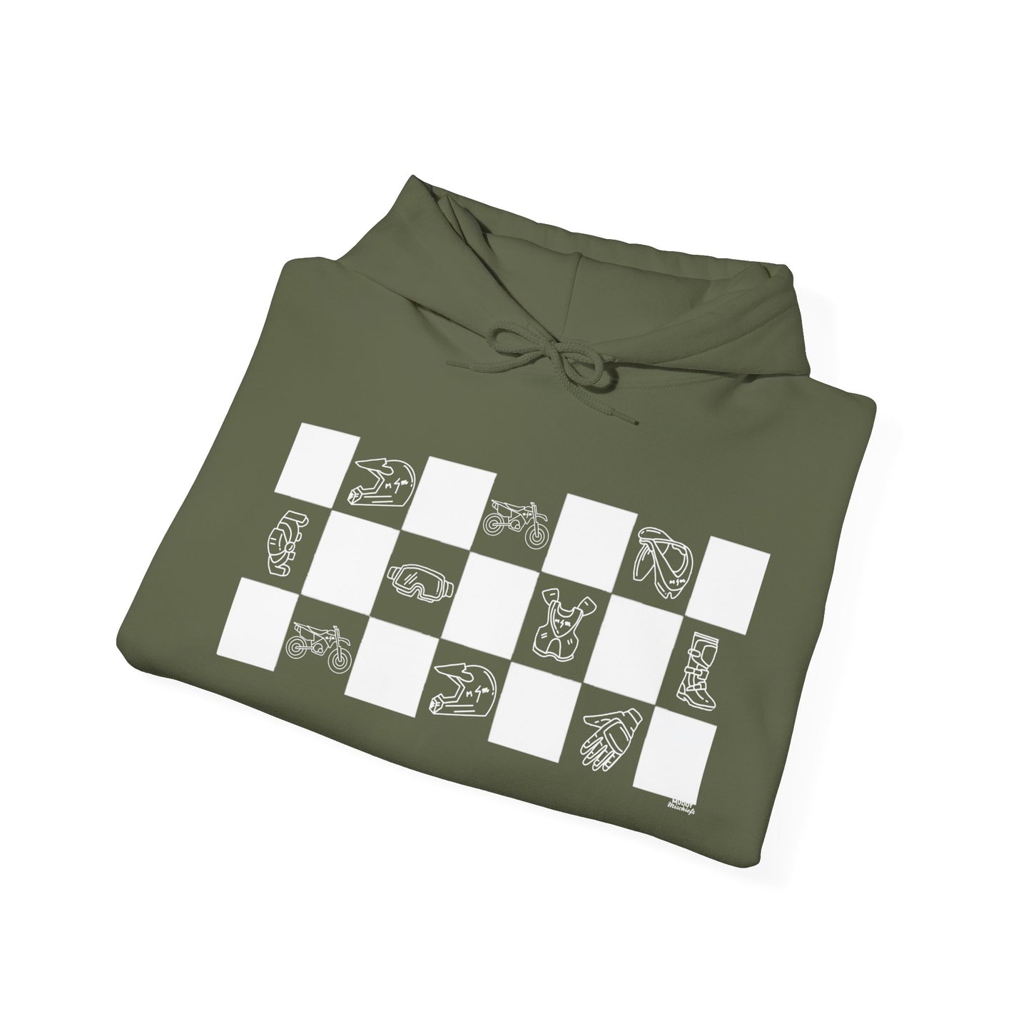 Lined Up & Winning | Adult Motocross Hoodie