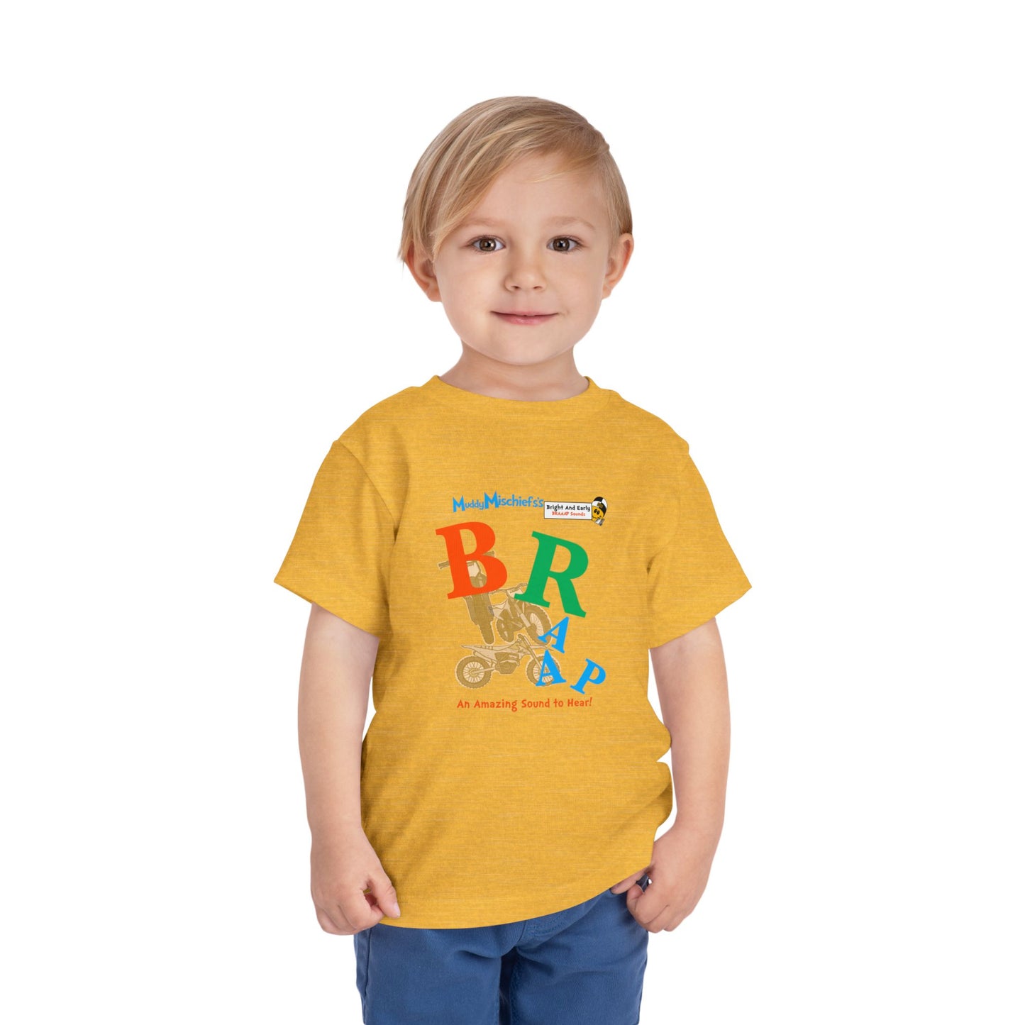 BRAAAPhabet | Toddler Motocross Tee