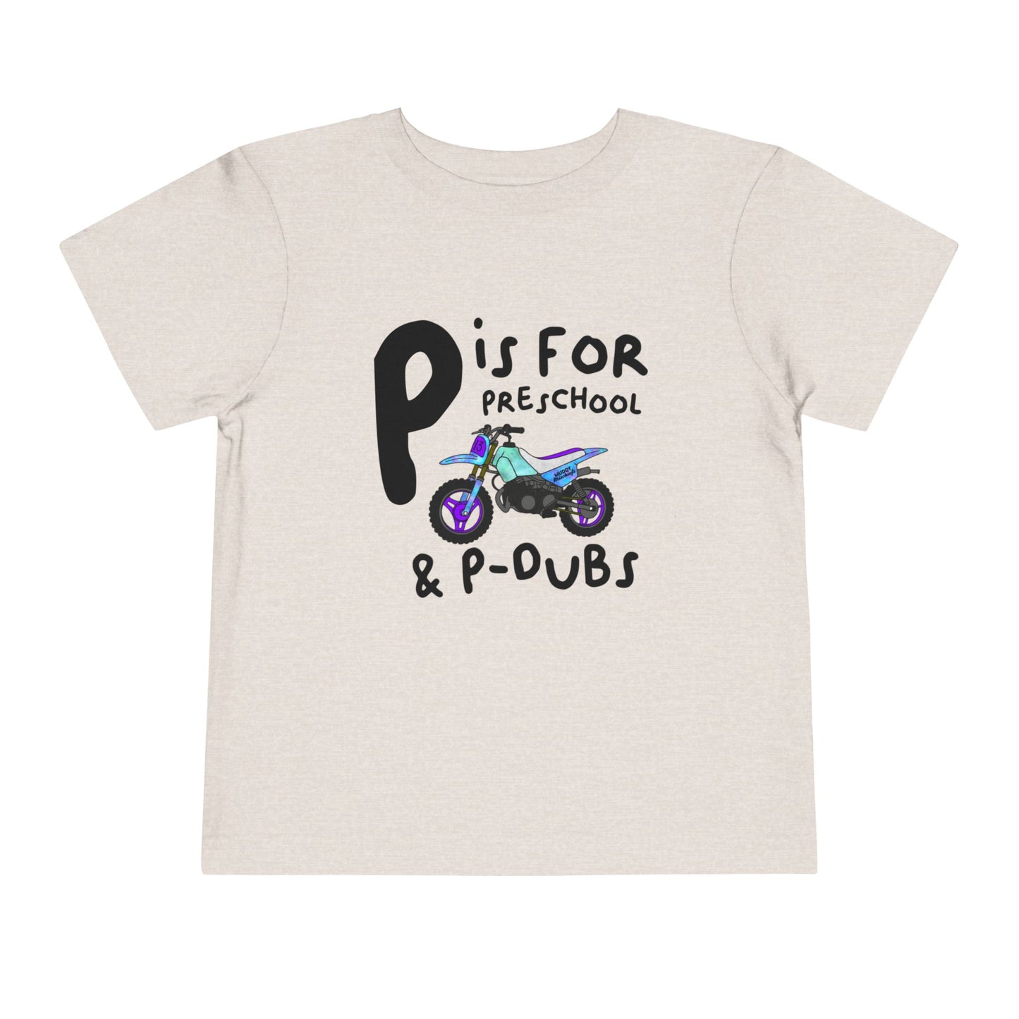P is For PDubs | Toddler Motocross Tee
