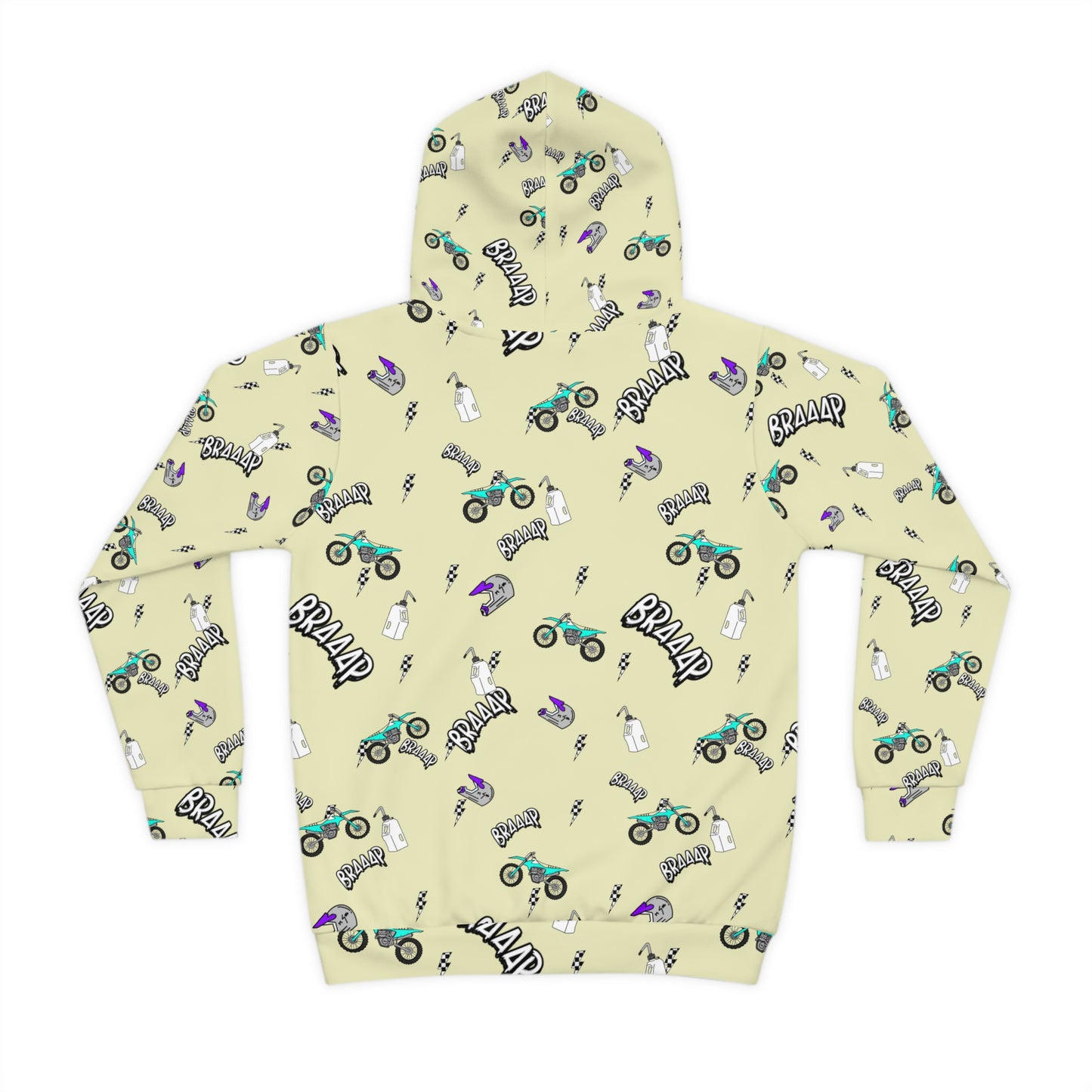 TONE IT DOWN Braaap Dirtbike Hoodie | Youth Motocross Hoodie