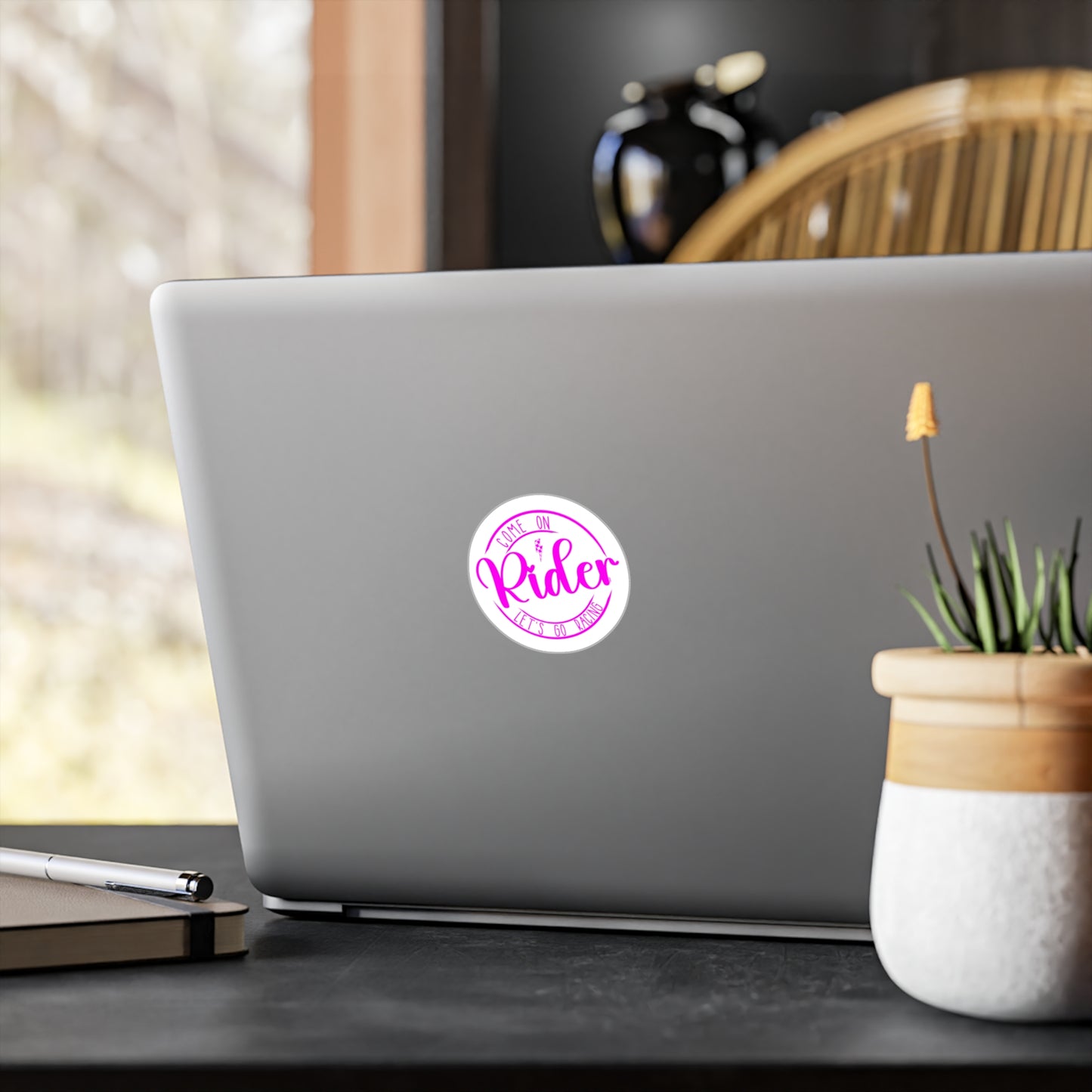 Come on Rider, Let’s Go Racing | KissCut Vinyl Sticker