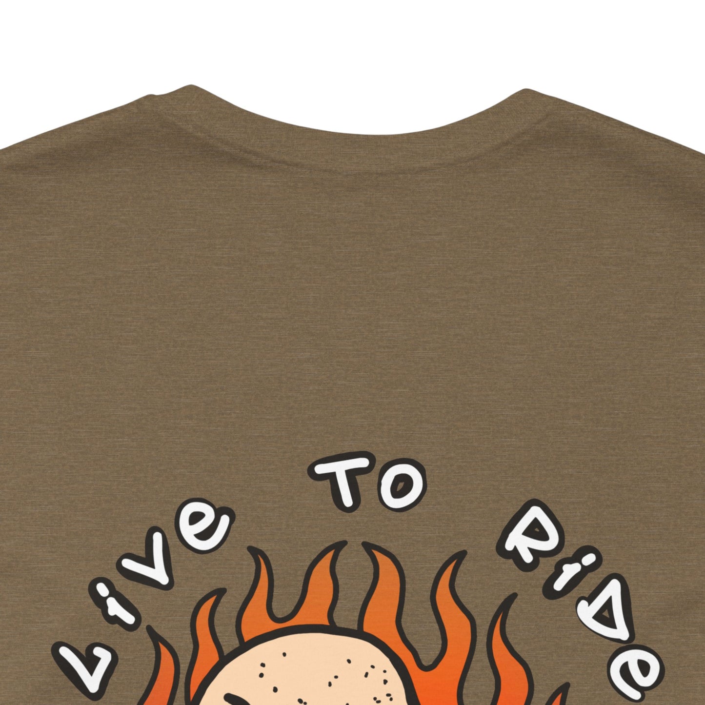Live to Ride Skullman | Adult Race Inspired Tee