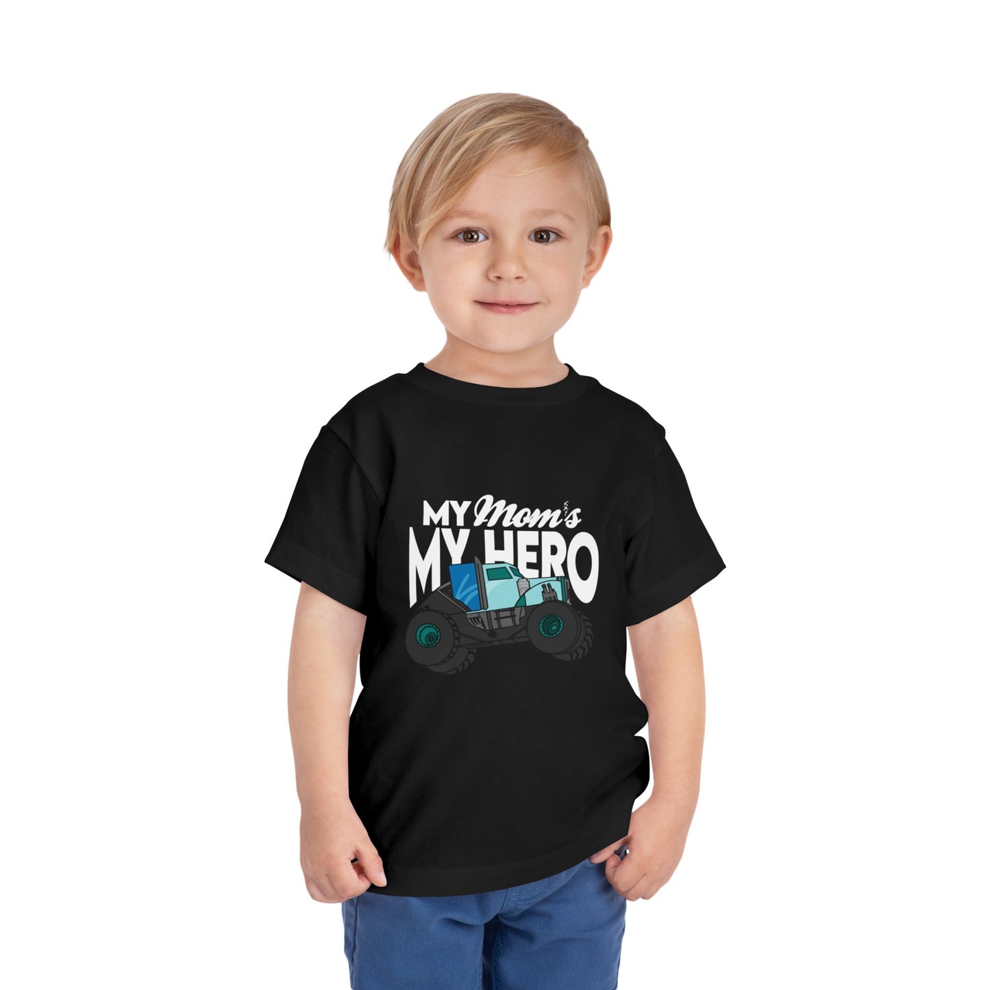 My Mom’s My Hero | Toddler Monster Truck Tee