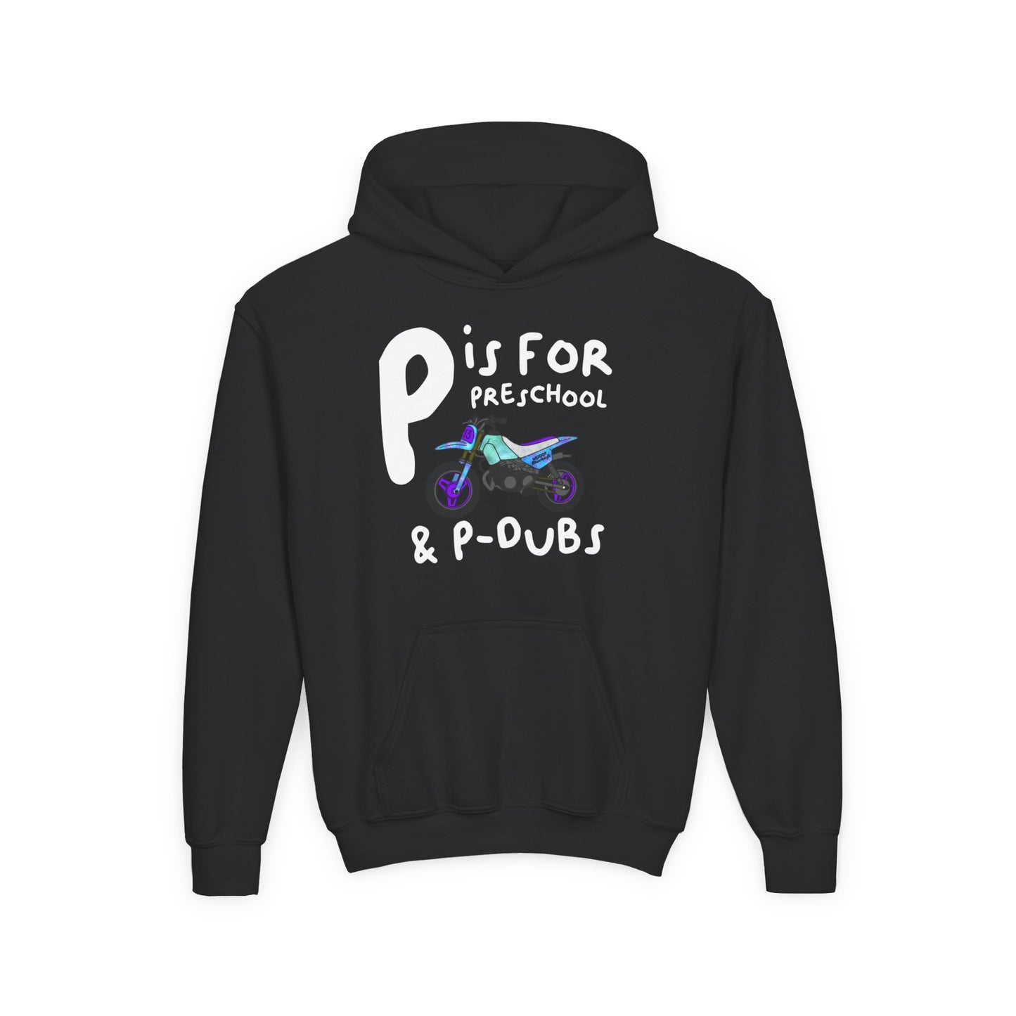 P is For PDubs | Youth Motocross Hoodie