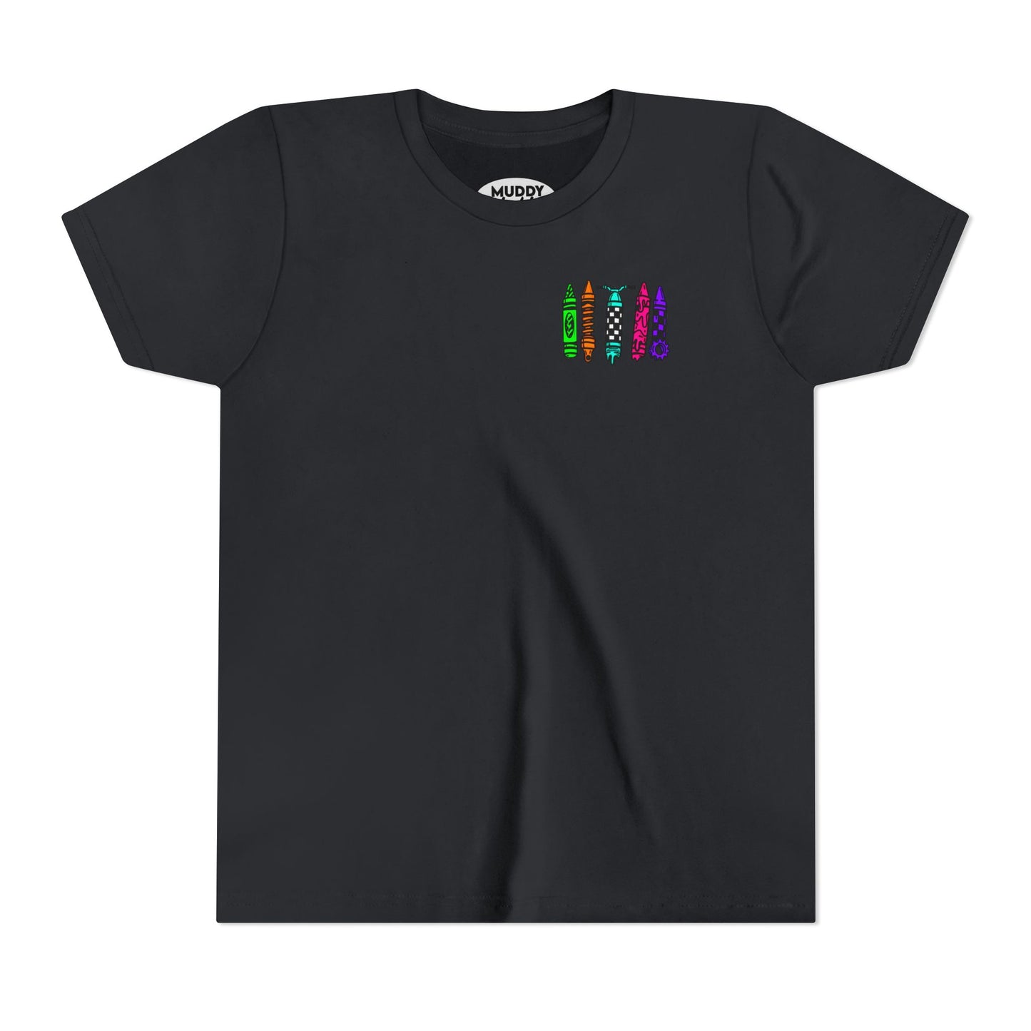 Crayons & Kickstands | Youth Motocross Tee