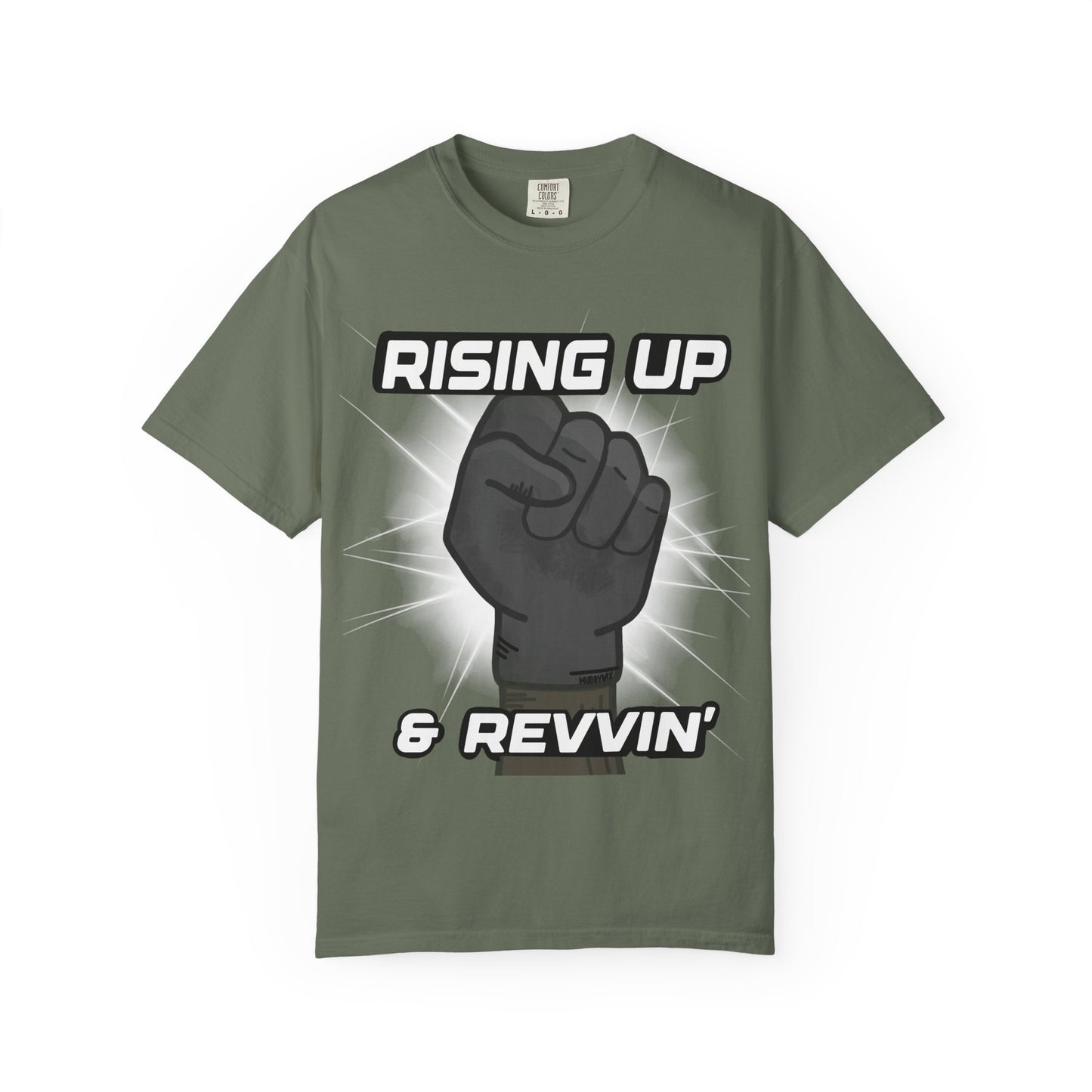Rising up & Revvin’ | Adult Juneteenth Motocross Tee
