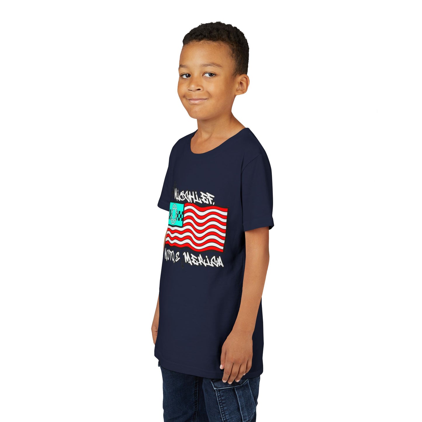 Mischief, Moto, & ‘Merica | Youth Motocross Tee | 2025