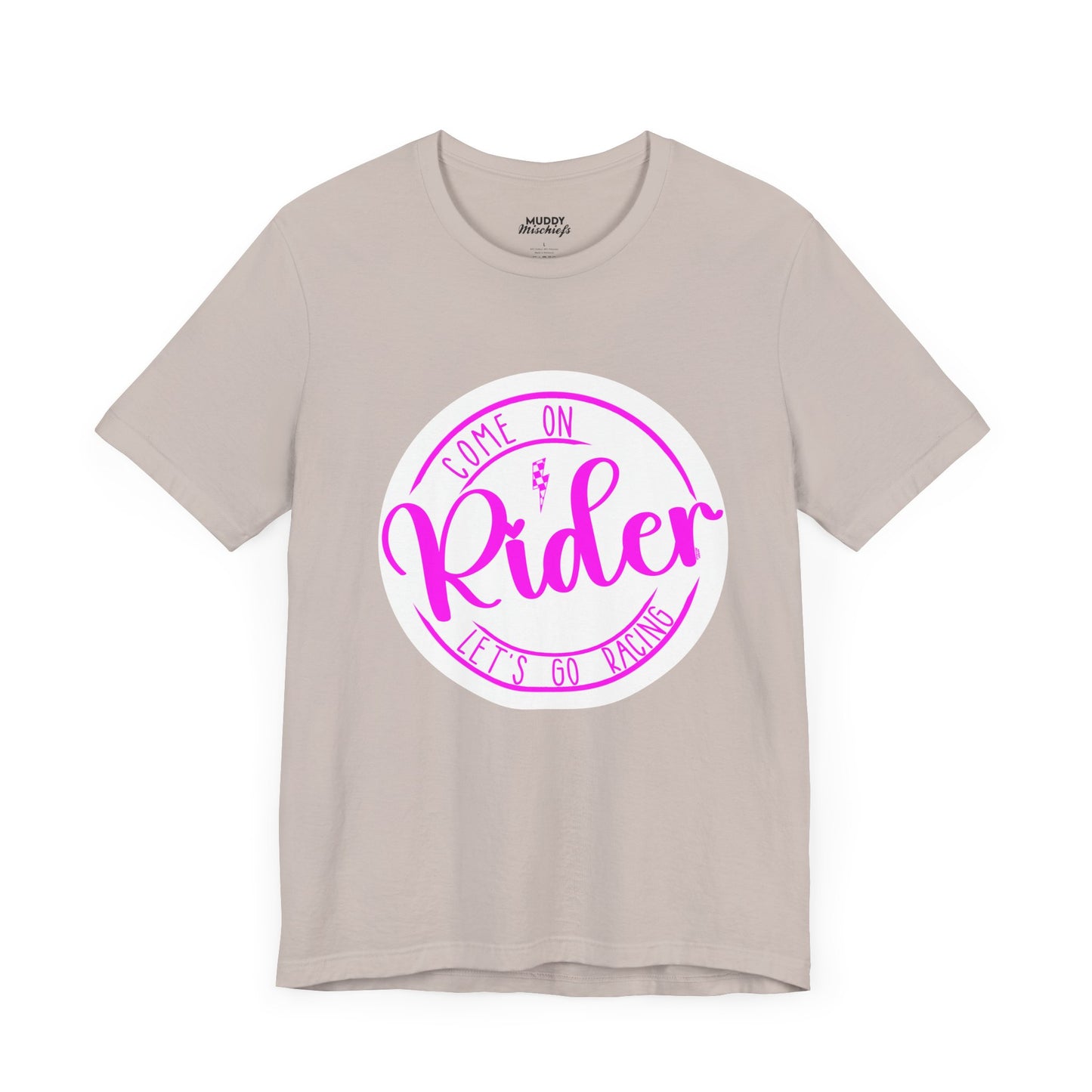 Come on Rider, Let’s Go Racing | Adult Motocross Tee