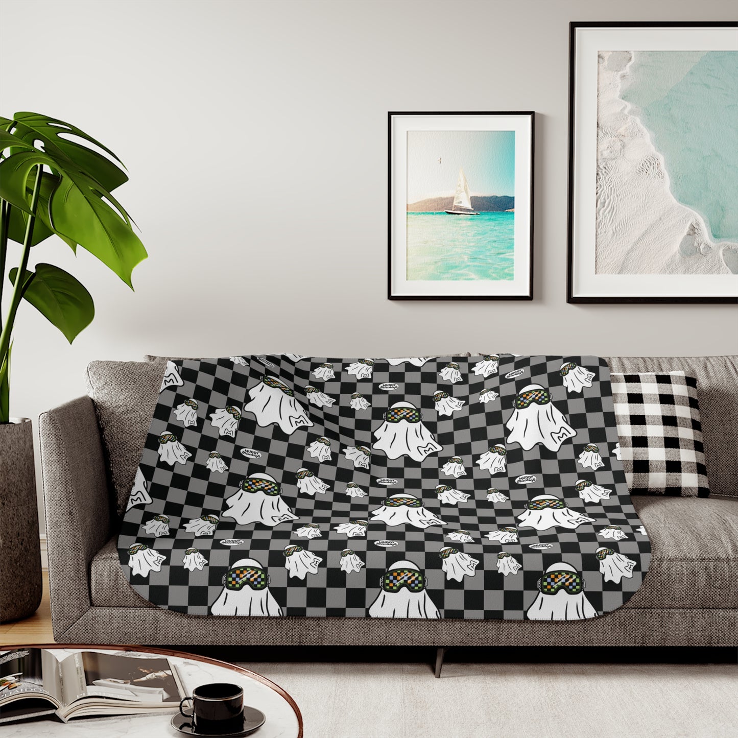 Sherpa Blanket, Two Colors