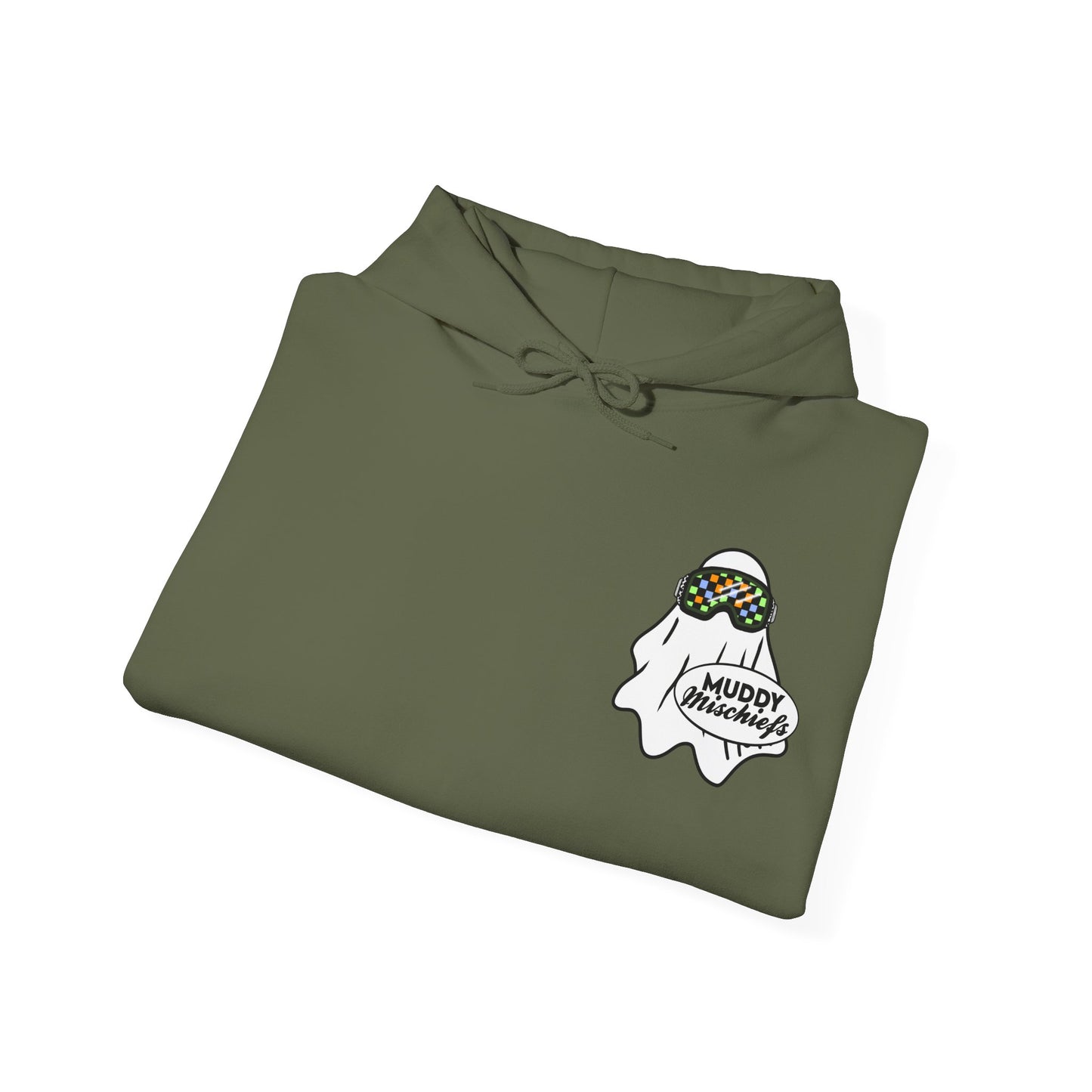 Goggle Ghost | Youth Halloween Motocross Hoodie