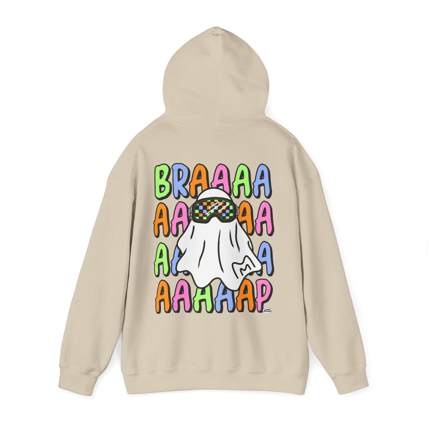 Goggle Ghost | Youth Halloween Motocross Hoodie