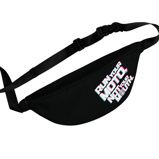 Run Your MOTO, Not Your Mouth | Muddy Motocross Fan Fanny Pack