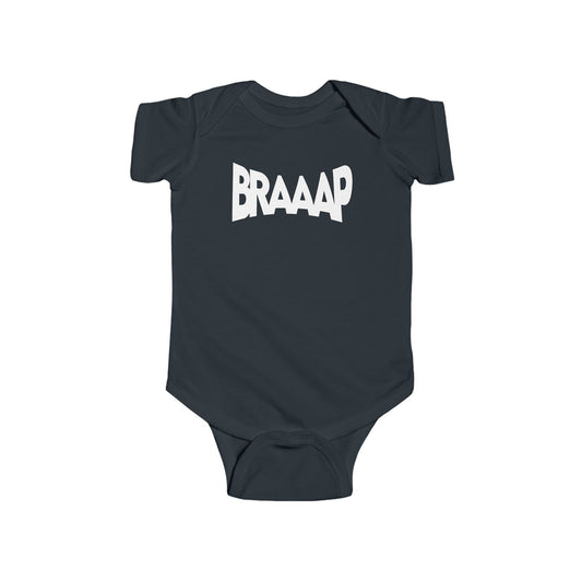 Dynamic Braaap | Mini Baby Motocross Onesie Bodysuit