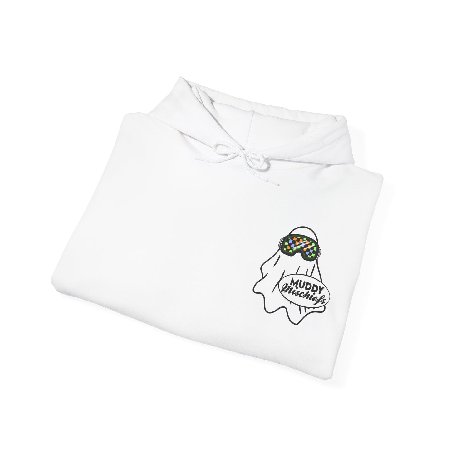 Goggle Ghost | Youth Halloween Motocross Hoodie