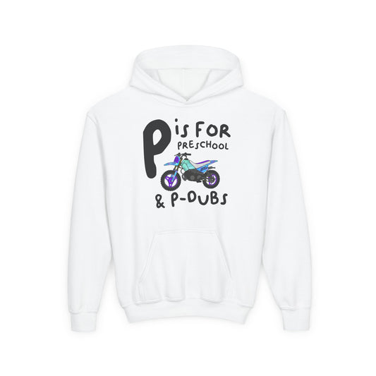P is For PDubs | Youth Motocross Hoodie