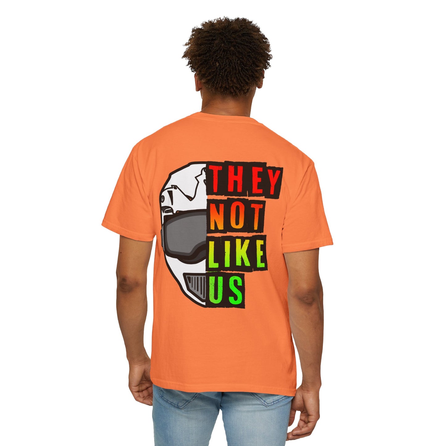 They Not Like Us Moto - Rasta | Adult Juneteenth Motocross Tee