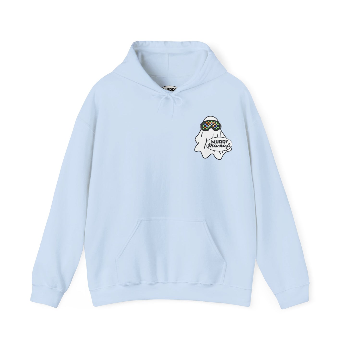 Goggle Ghost | Youth Halloween Motocross Hoodie