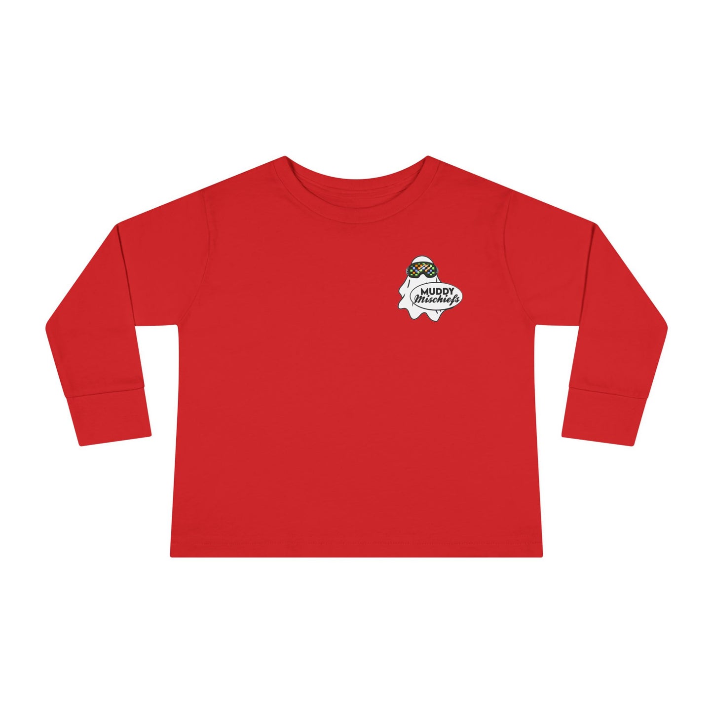 Solo Google Ghost | Unisex Toddler Halloween Motocross Tee