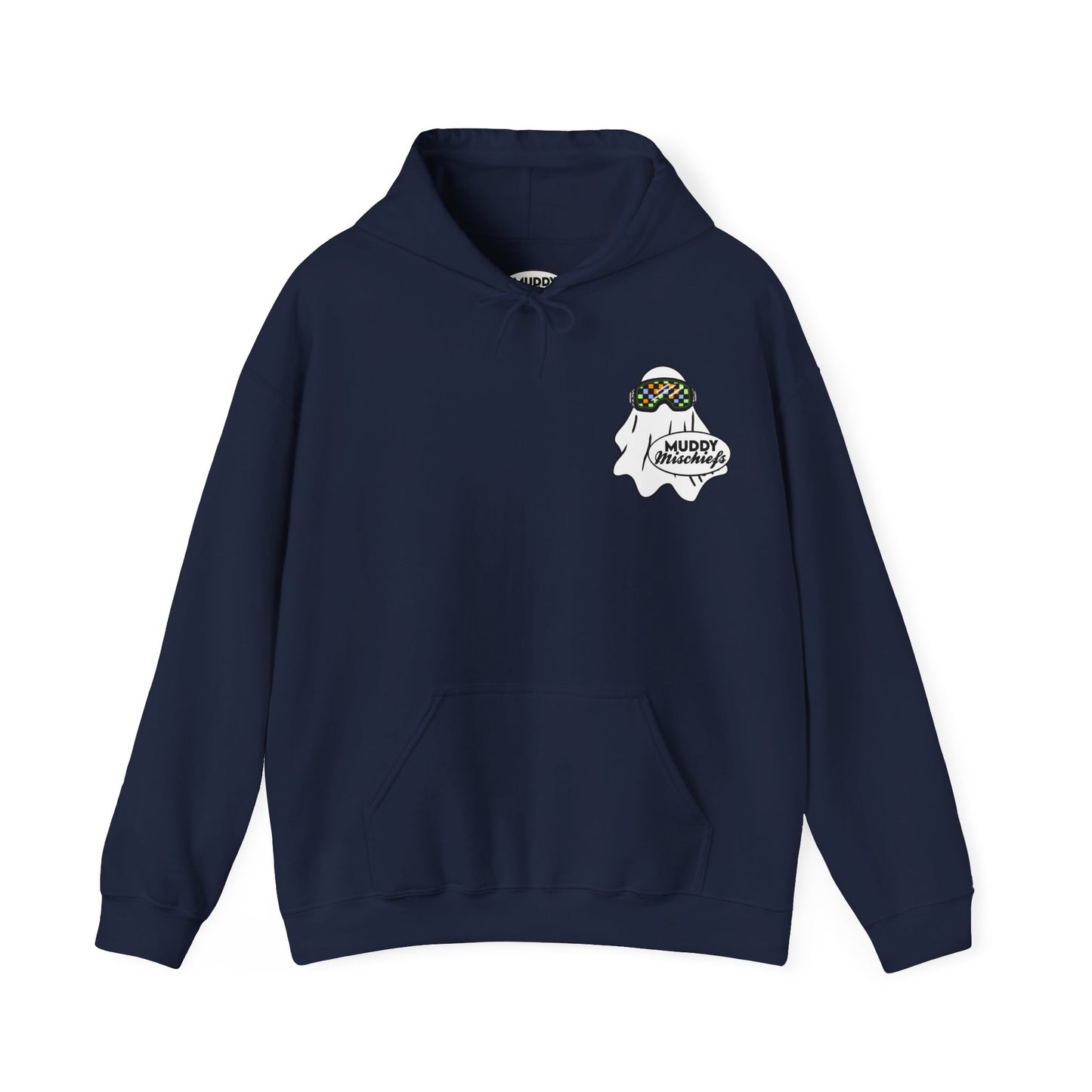 Goggle Ghost | Youth Halloween Motocross Hoodie