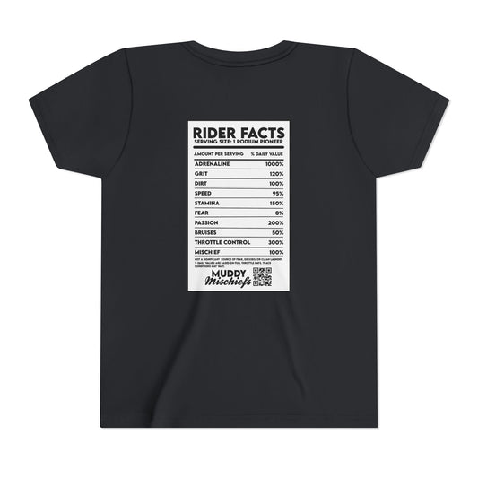 Rider Facts | Youth Motocross “Nutritional Fact” Tee