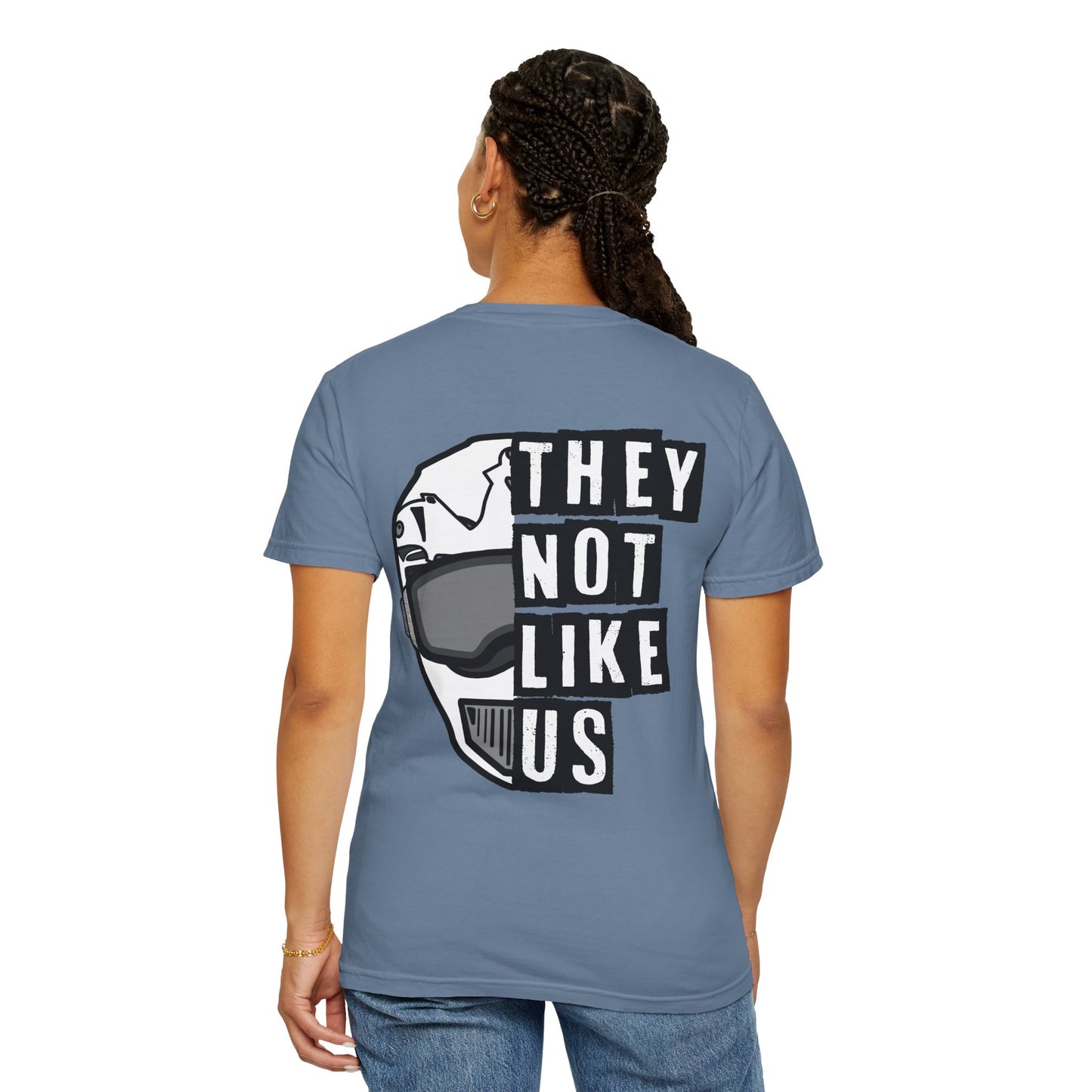 They Not Like Us Moto  | Adult Juneteenth Motocross Tee