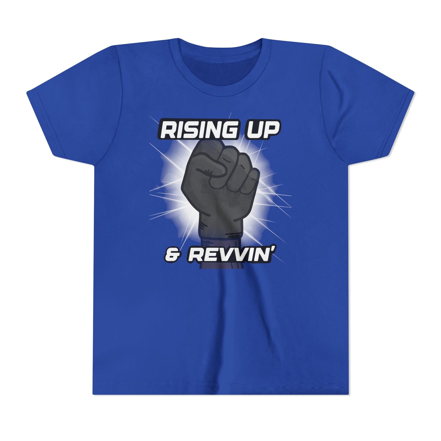 Rising up & Revvin’  | Youth Juneteenth Motocross Tee