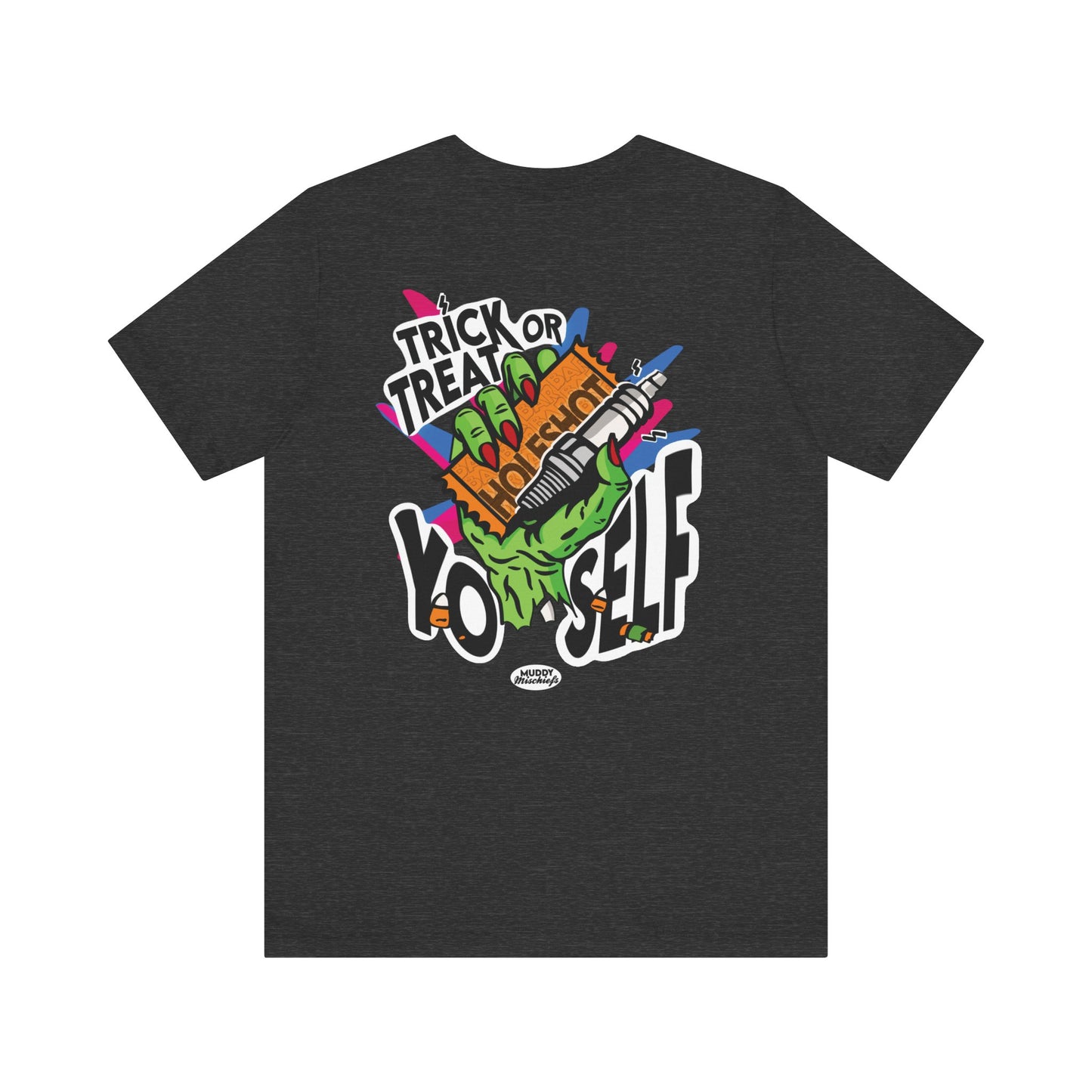 Copy of Trick or Treat Yo’self | Unisex Adult Halloween Motocross Tee