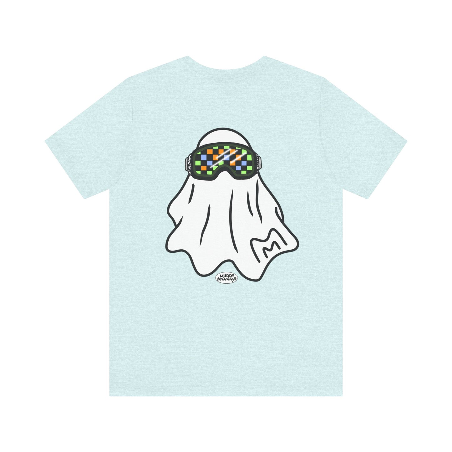 Solo Google Ghost | Unisex Adult Halloween Motocross Tee