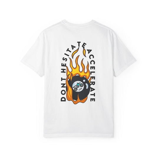 Don’t Hesitate, Accelerate | Adult Motocross Tee