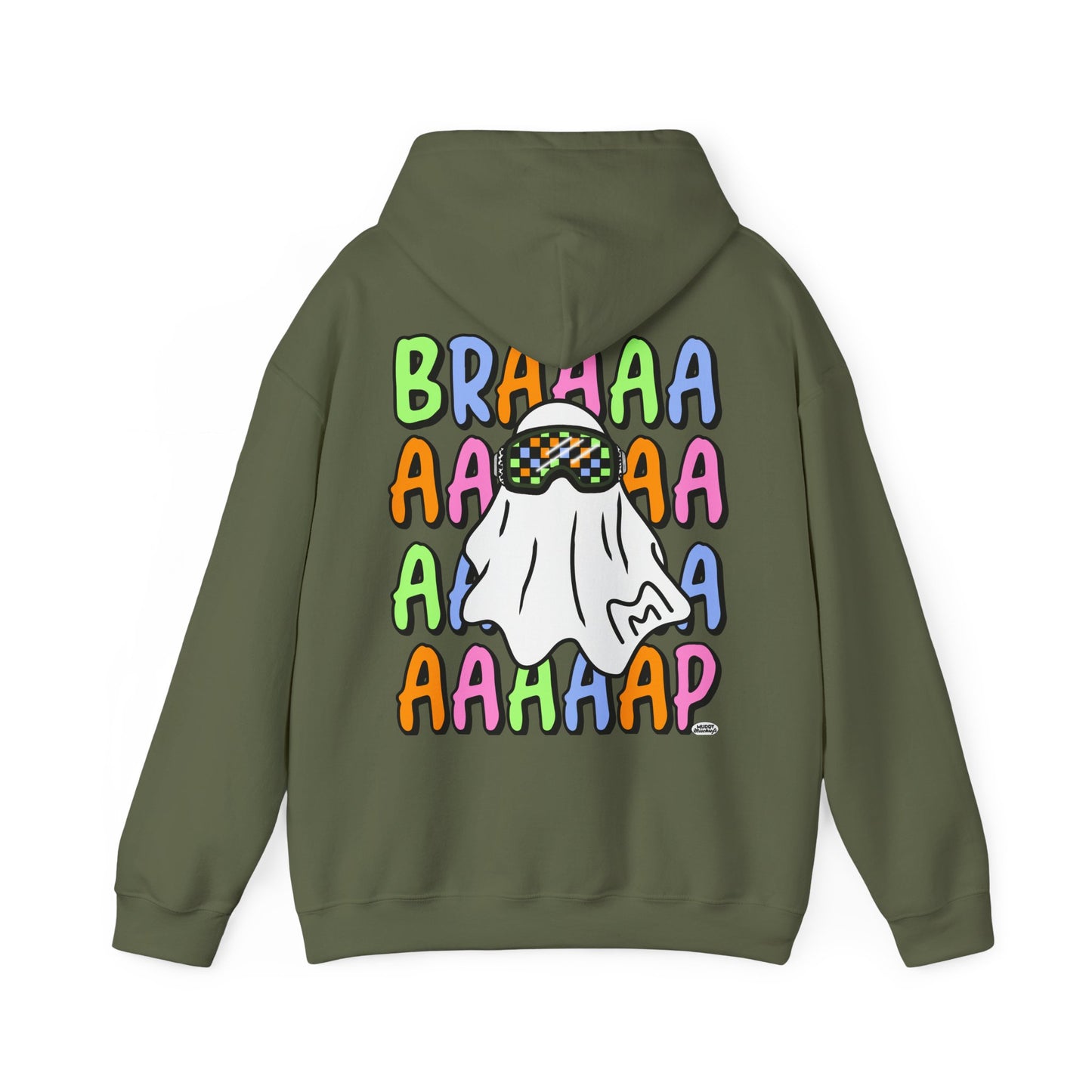 Goggle Ghost | Youth Halloween Motocross Hoodie