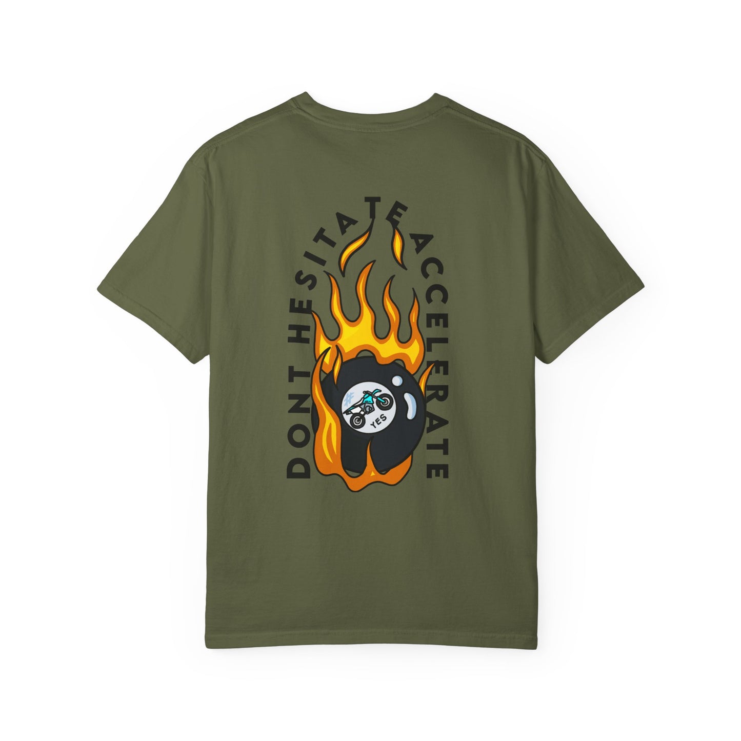 Don’t Hesitate, Accelerate | Adult Motocross Tee